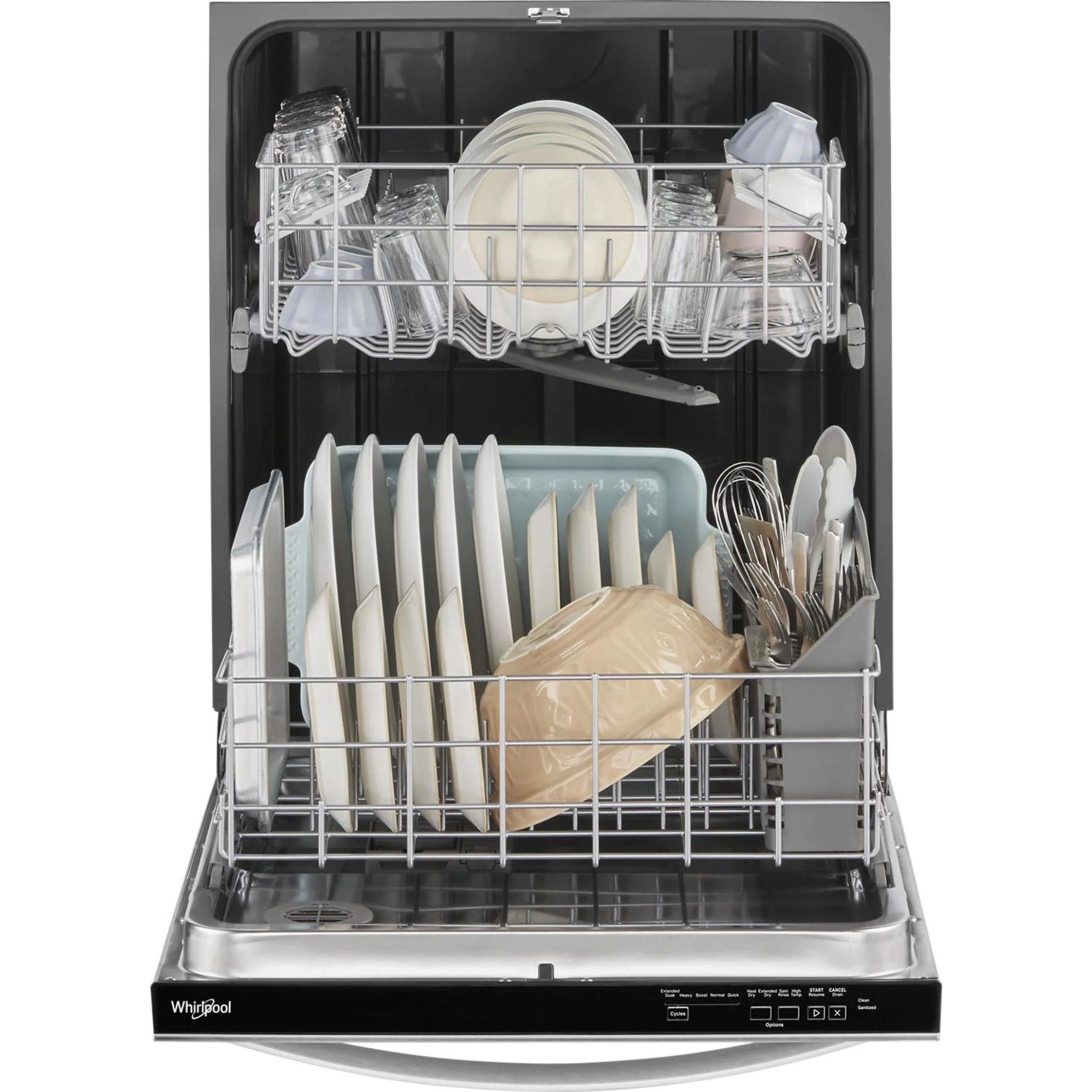 Whirlpool 24" Dishwasher with Boost Cycle and Triple Filtration Wash - 55dBA -Stainless Steel (WDT540HAMZ) - Image 7