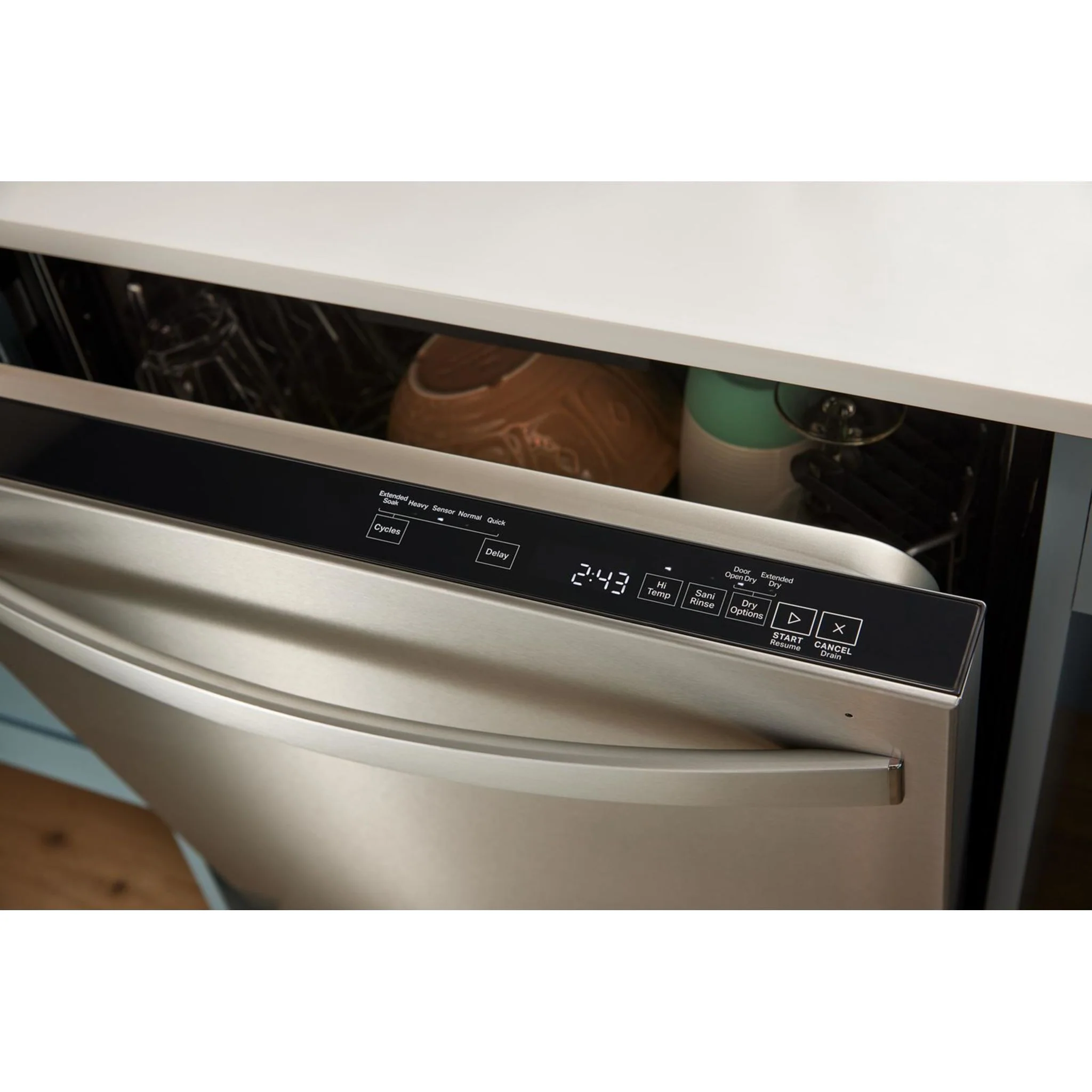 Whirlpool 44 dBA Dishwasher Accessible Flush with Cabinets with 3rd Rack -Stainless Steel (WDT550SAPZ) - Image 28