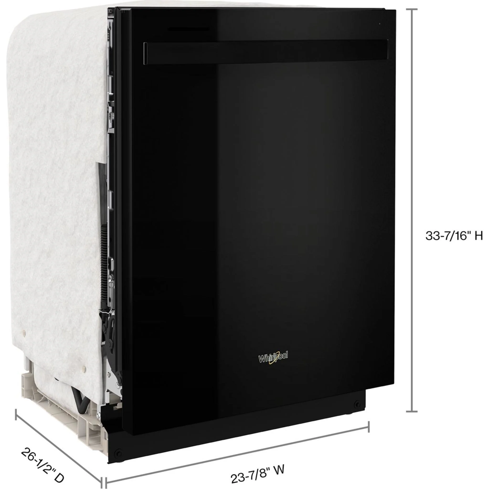 Whirlpool 24-Inch Dishwasher with AI Intelligent Wash and Tall Top Rack -Black (WDT740SALB) - Image 54