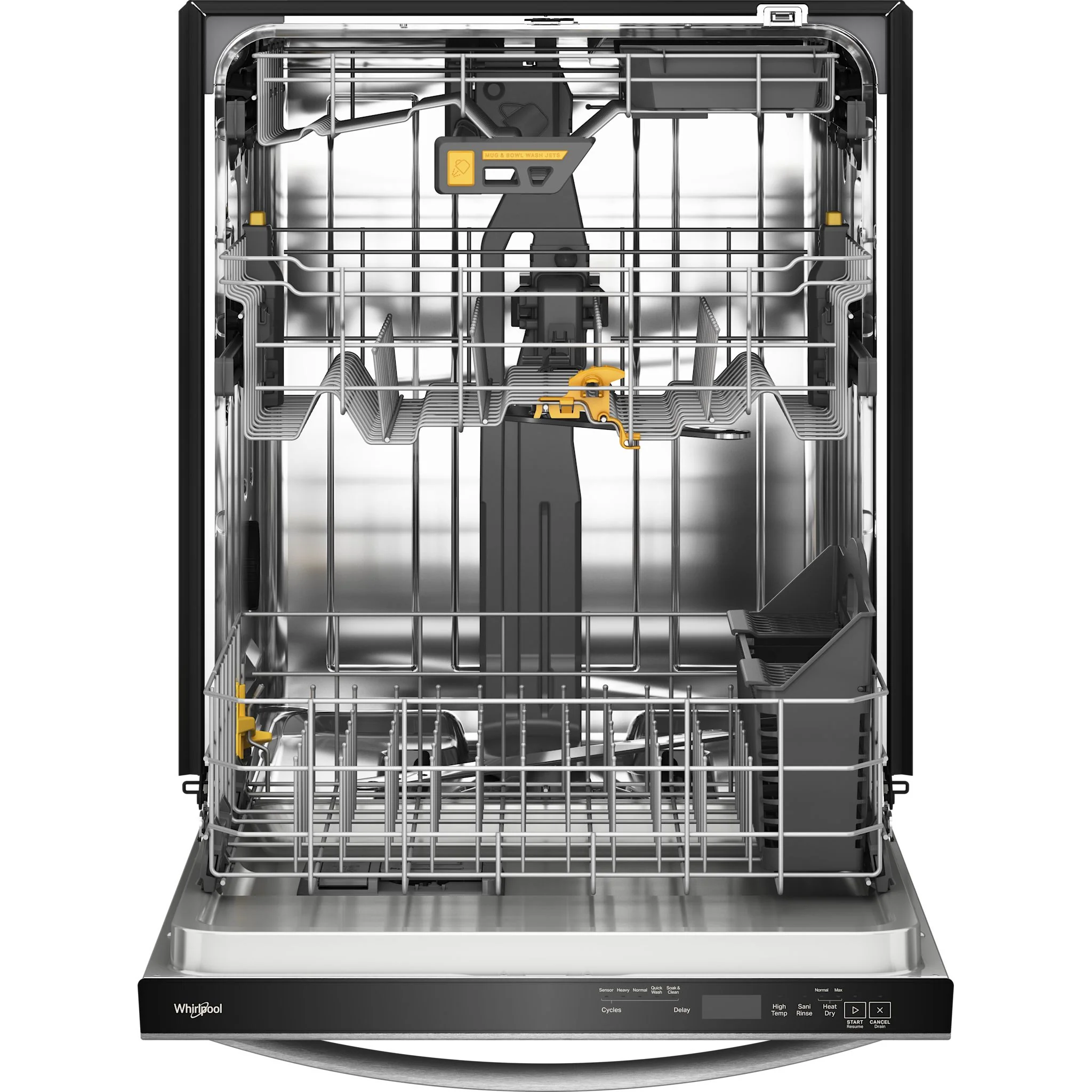 Whirlpool 24-Inch Dishwasher with Total Coverage Wash & Auto Open Air Dry - Fingerprint Resistant Stainless Steel (WDTS8024SZ) - Image 5