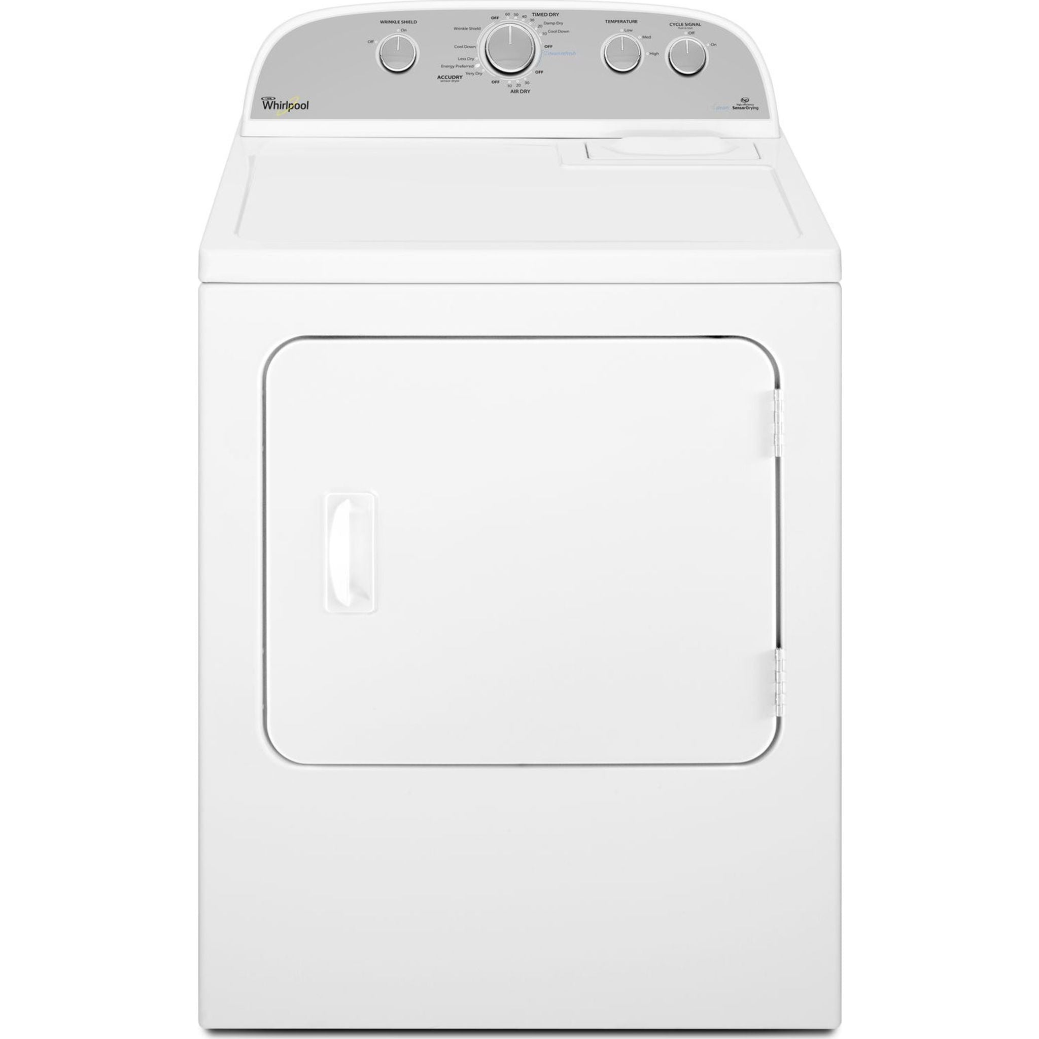 Whirlpool 7.0 cu. ft. HE Dryer with Steam Refresh Cycle (YWED49STBW) - Image 2