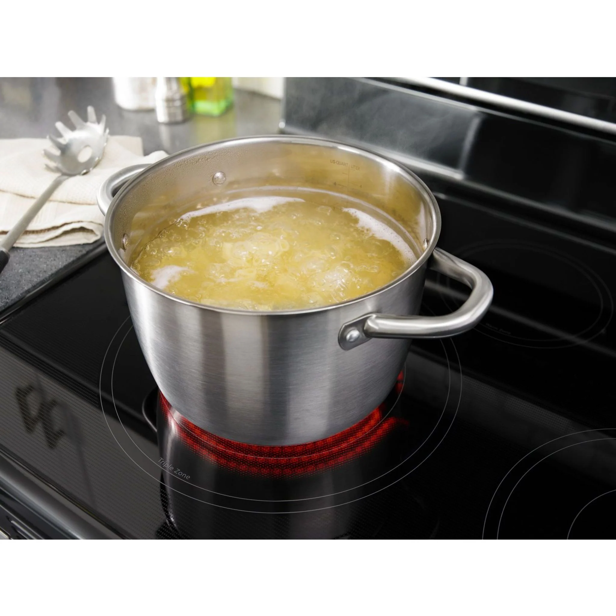 Whirlpool 6.7 Cu. Ft. Electric Double Oven Range with True Convection -Stainless Steel (YWGE745C0FS) - Image 10
