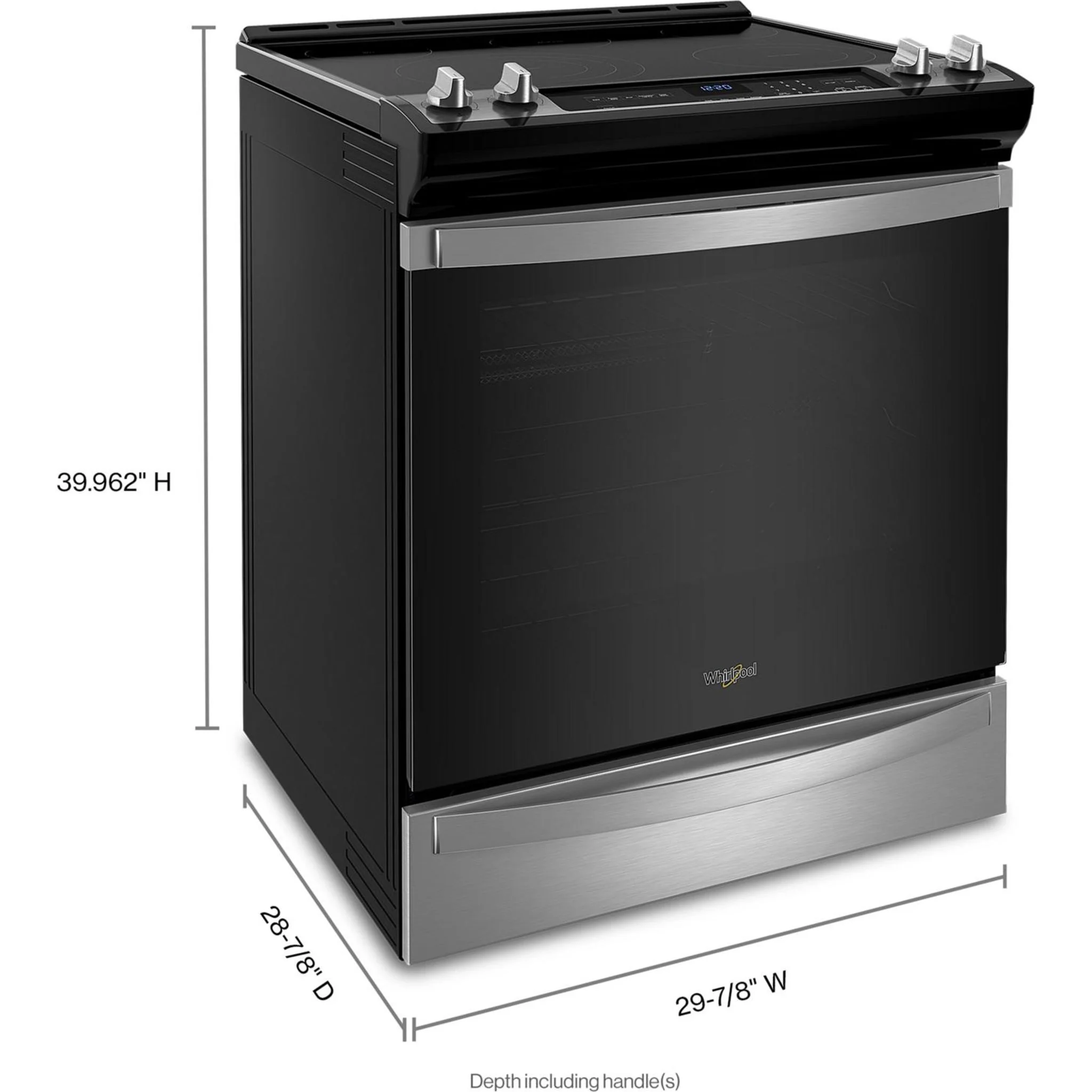 Whirlpool 6.4 cu.. ft. Electric 7-in-1 Air Fry Oven (YWEE745H0LZ) - Image 39