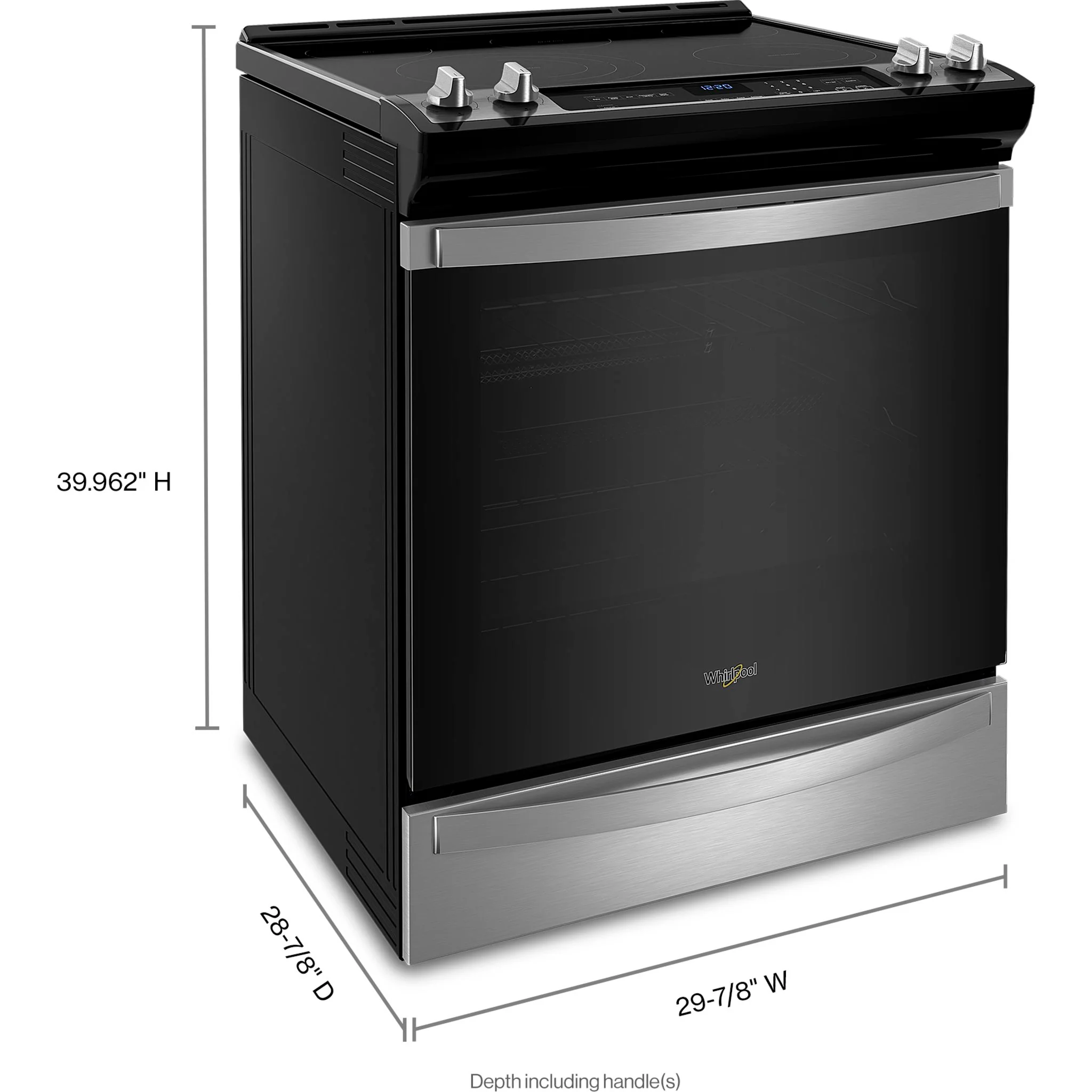 Whirlpool 6.4 cu.. ft. Electric 7-in-1 Air Fry Oven (YWEE745H0LZ) - Image 6