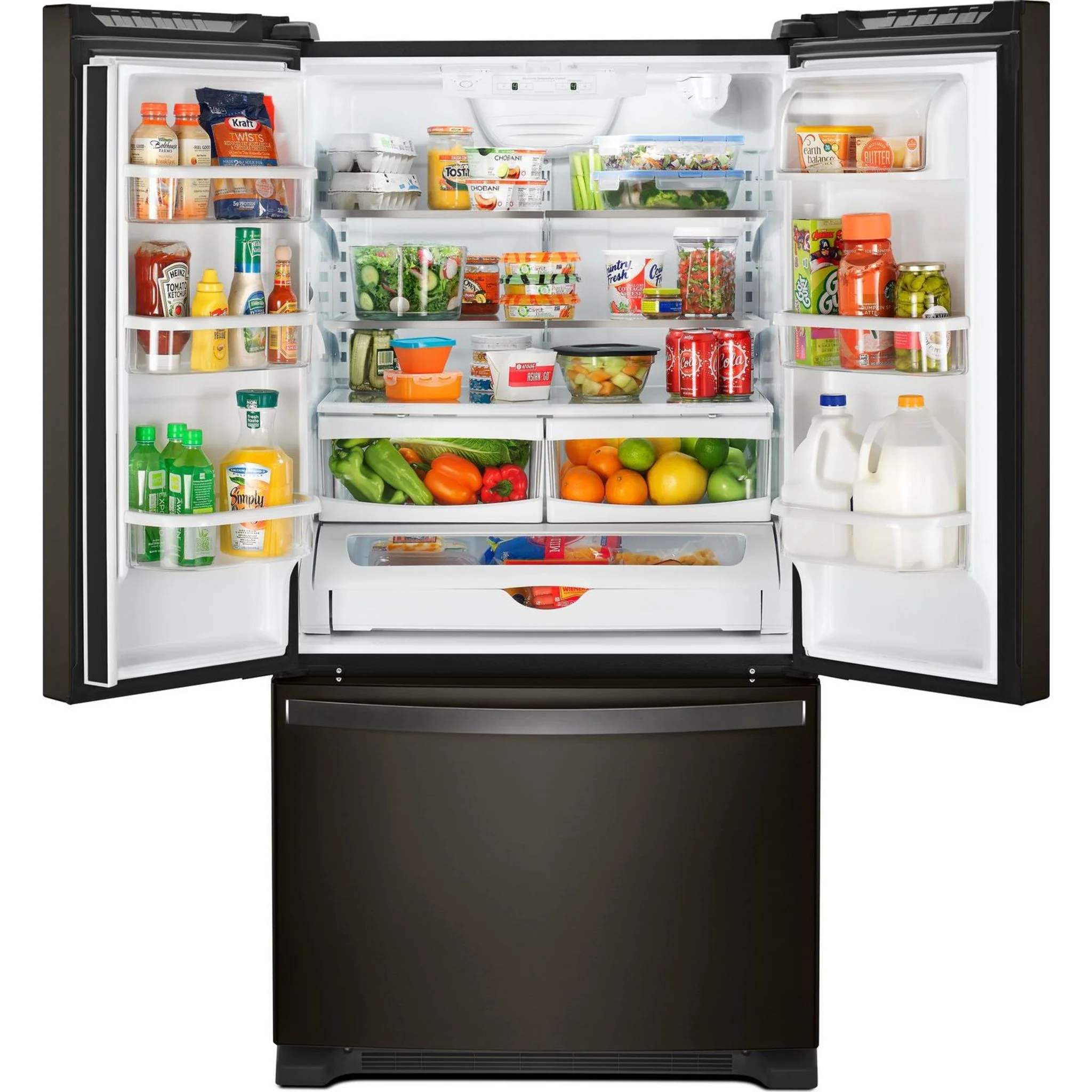Whirlpool 36" Wide French Door Refrigerator with Water Dispenser - 25 cu. ft. (WRF535SWHV) - Image 11