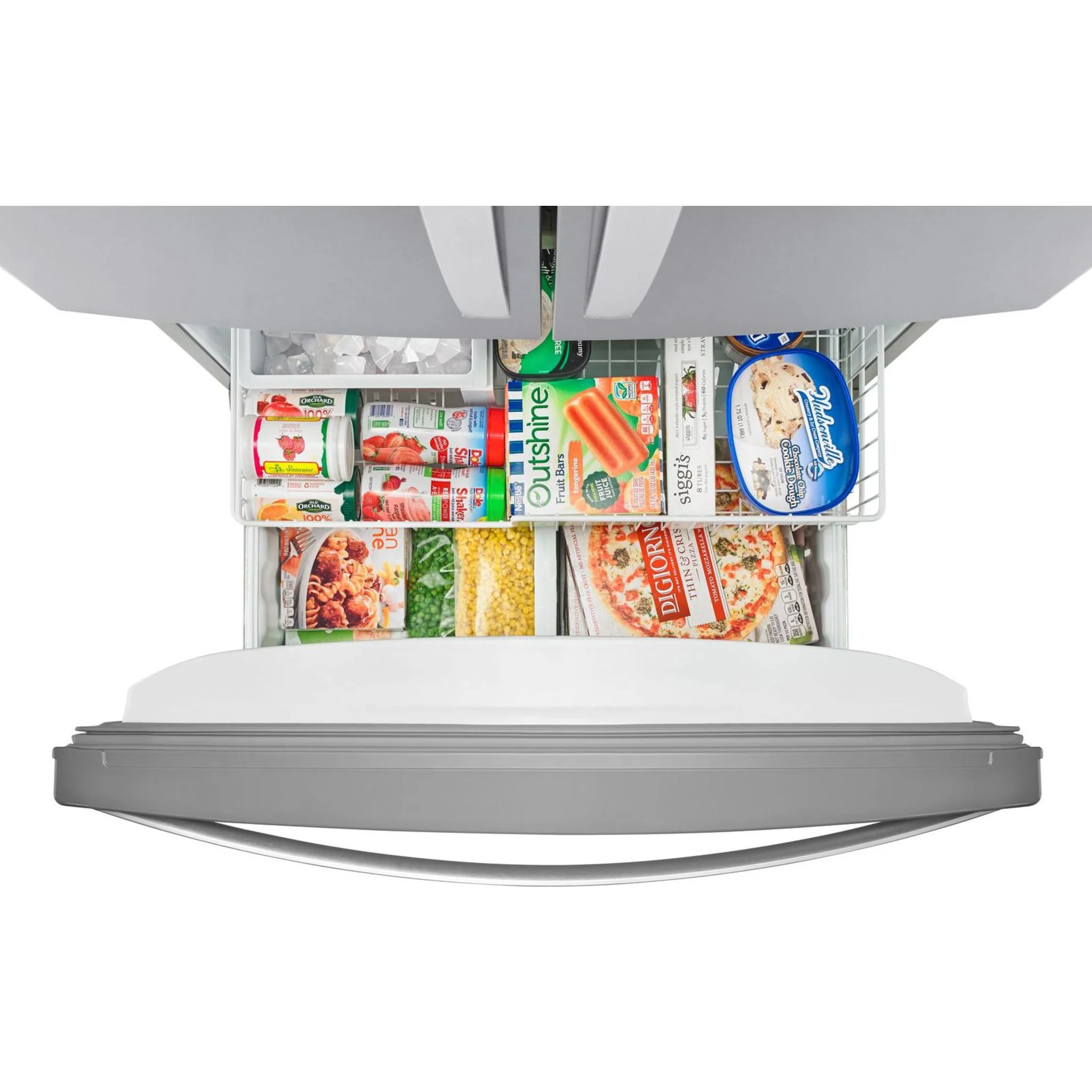 Whirlpool 36" Wide Counter Depth French Door Refrigerator - 20 cu. ft. (WRF540CWHZ) - Image 10