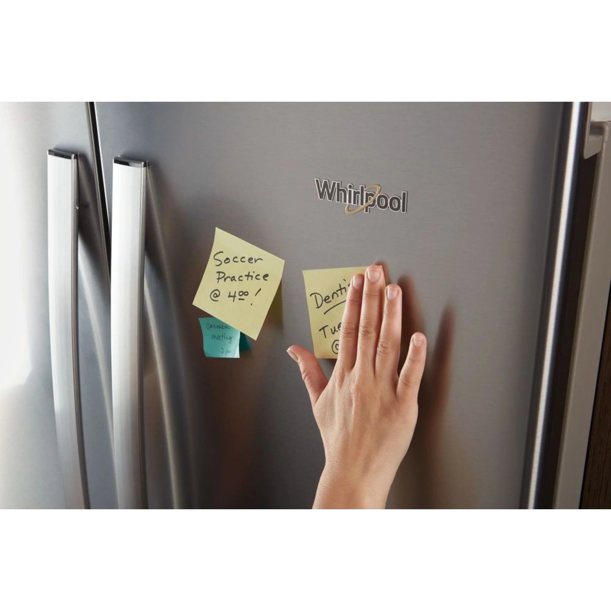 Whirlpool 36" Wide Counter Depth French Door Refrigerator - 20 cu. ft. (WRF540CWHZ) - Image 7
