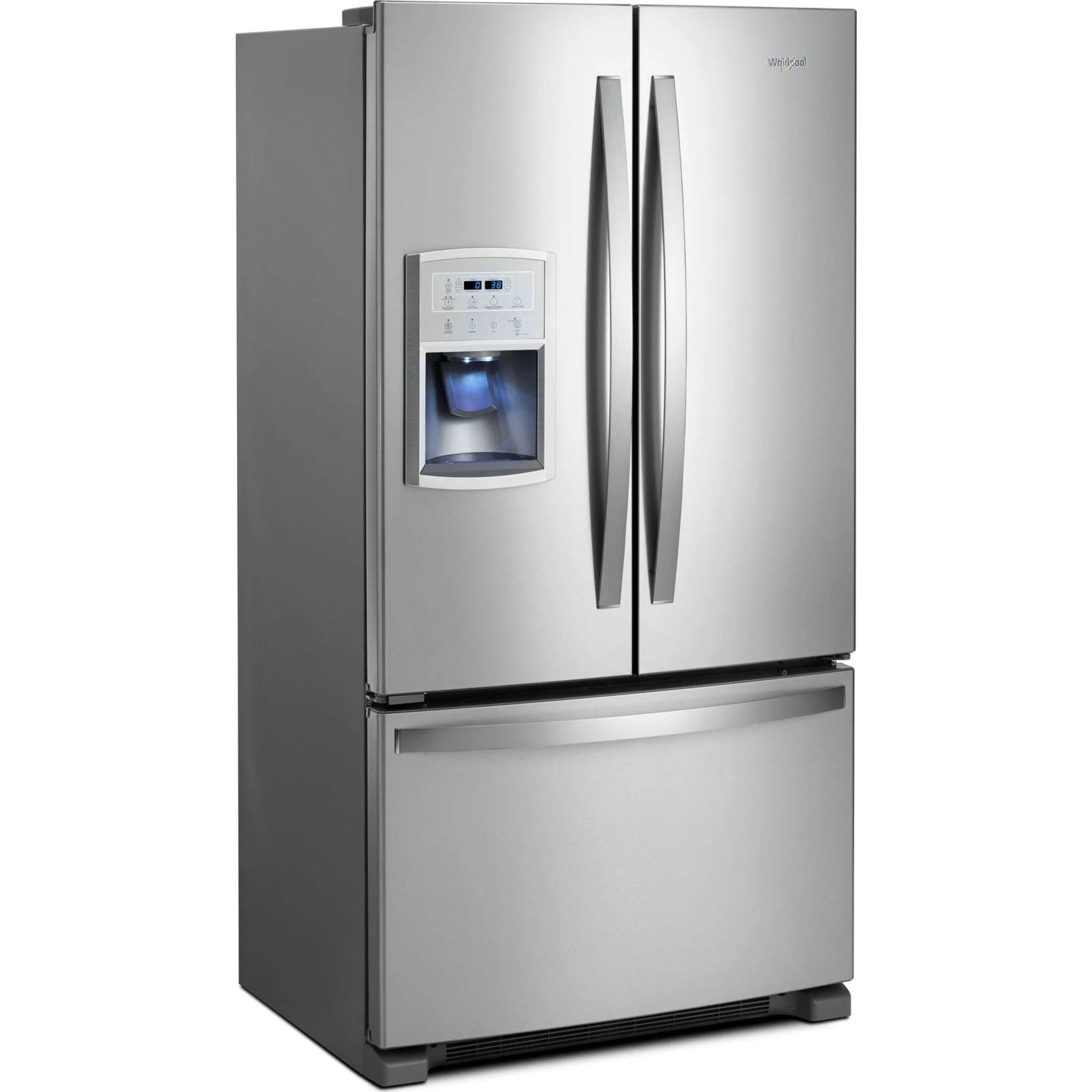 Whirlpool 36" Wide Counter Depth French Door Refrigerator - 20 cu. ft. (WRF550CDHZ) - Image 13