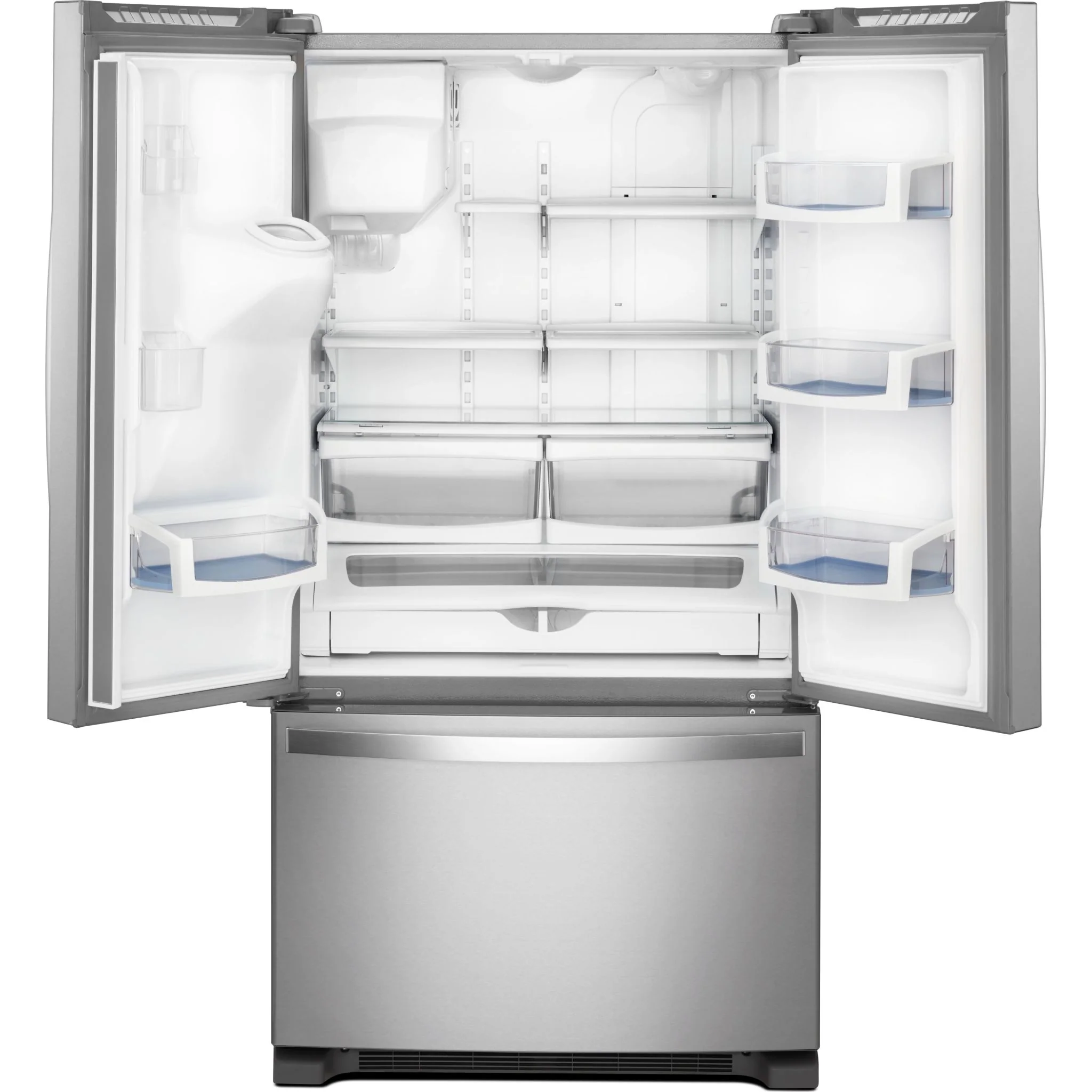 Whirlpool 36" Wide Counter Depth French Door Refrigerator - 20 cu. ft. (WRF550CDHZ) - Image 3