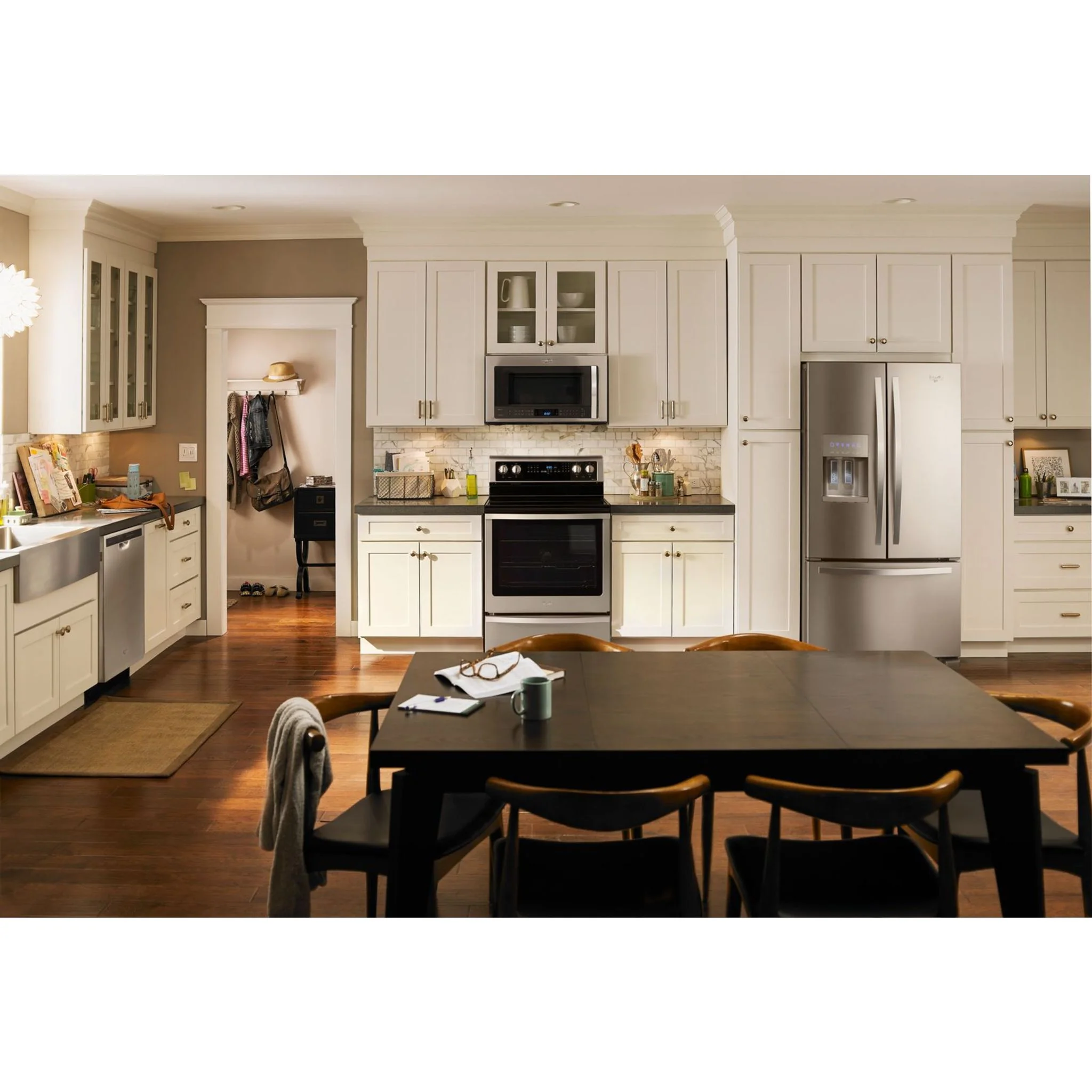 Whirlpool 36" Wide French Door Refrigerator in Fingerprint-Resistant Stainless Steel - 25 cu. ft. (WRF555SDFZ) - Image 12