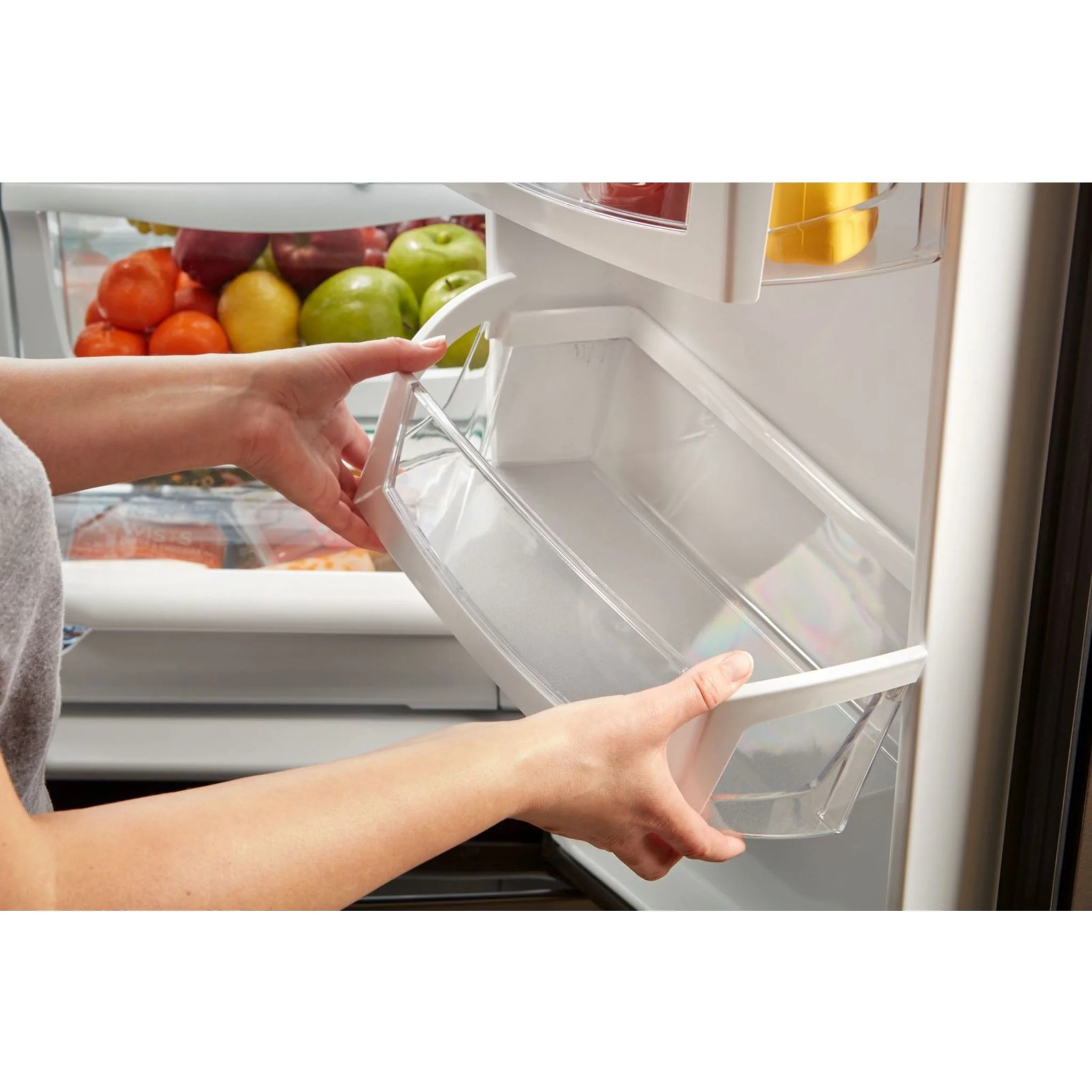 Whirlpool 36" Wide French Door Refrigerator in Fingerprint-Resistant Stainless Steel - 25 cu. ft. (WRF555SDFZ) - Image 25