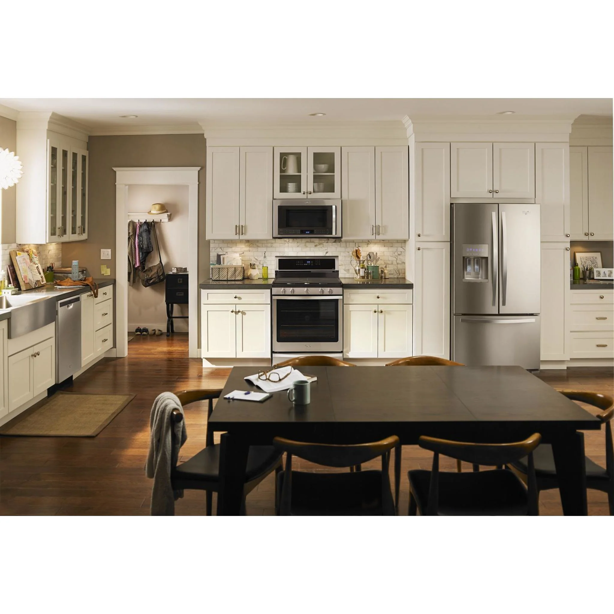 Whirlpool 36" Wide French Door Refrigerator in Fingerprint-Resistant Stainless Steel - 25 cu. ft. (WRF555SDFZ) - Image 35