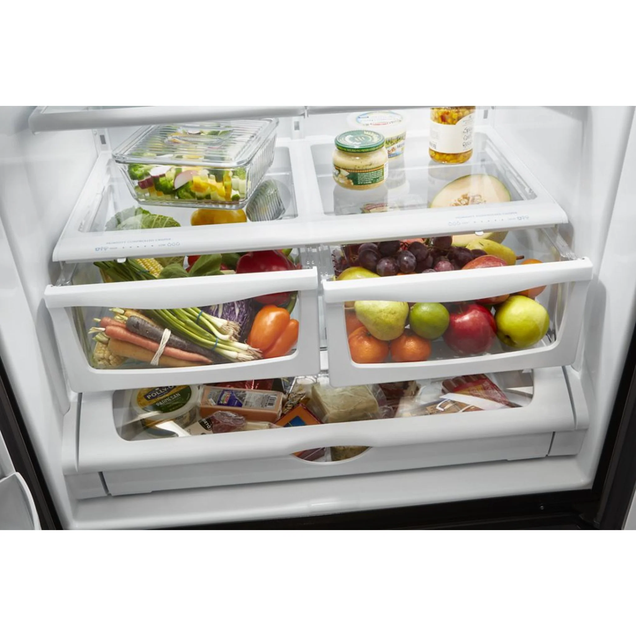 Whirlpool 36" Wide French Door Refrigerator in Fingerprint-Resistant Stainless Steel - 25 cu. ft. (WRF555SDFZ) - Image 41