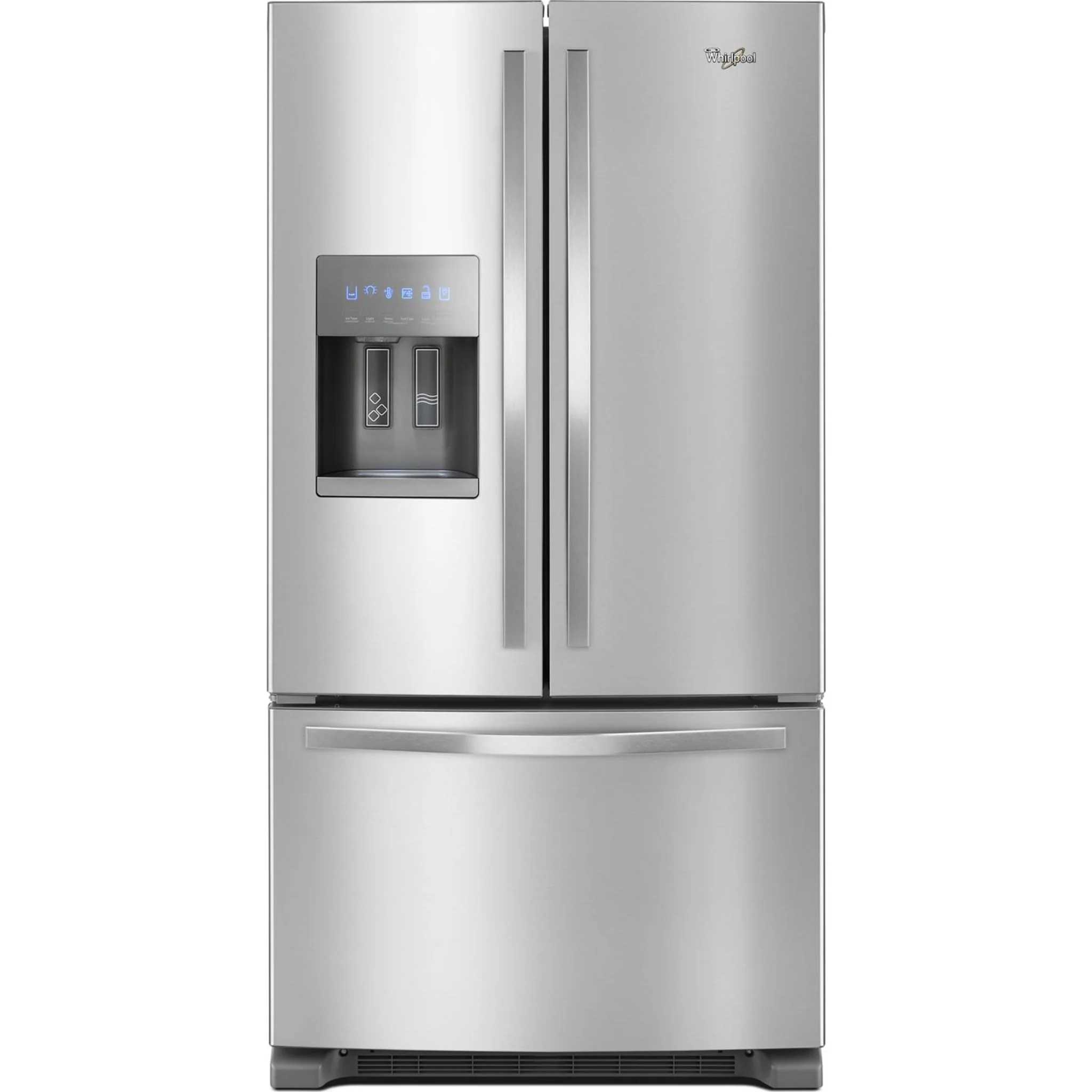 Whirlpool 36" Wide French Door Refrigerator in Fingerprint-Resistant Stainless Steel - 25 cu. ft. (WRF555SDFZ) - Image 50