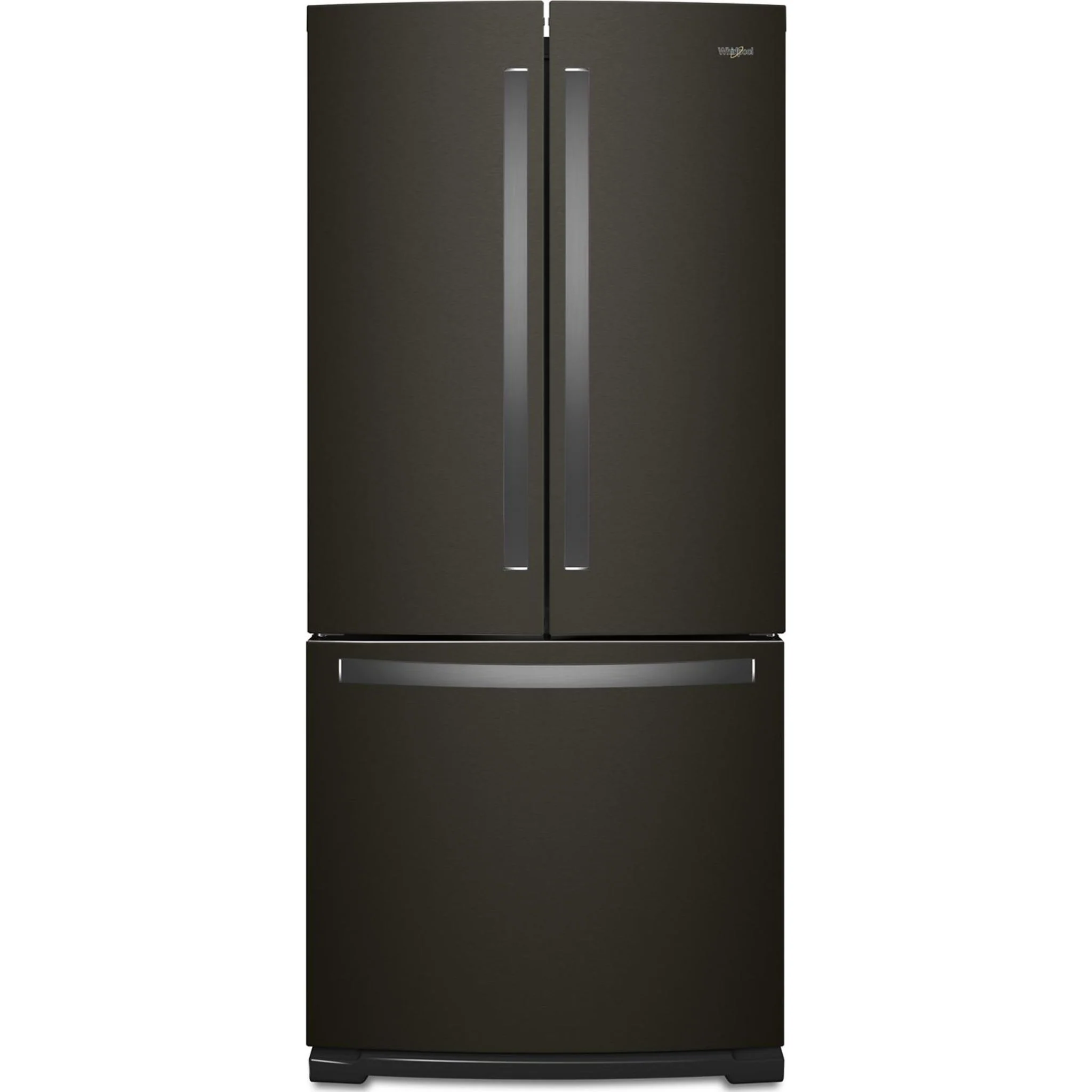 Whirlpool 30-inch Wide French Door Refrigerator - 20 cu. ft. -Black Stainless (WRF560SFHV) - Image 3