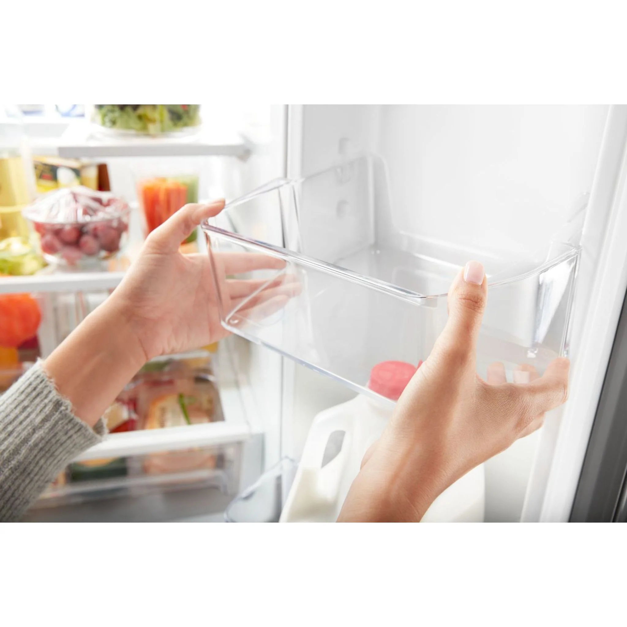 Whirlpool 30-inch Wide French Door Refrigerator - 20 cu. ft. -Fingerprint Resistant Stainless Steel (WRF560SFHZ) - Image 10