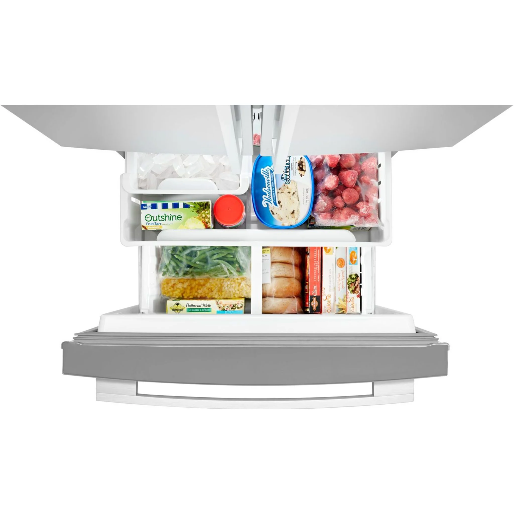 Whirlpool 30-inch Wide French Door Refrigerator - 20 cu. ft. -Fingerprint Resistant Stainless Steel (WRF560SFHZ) - Image 18