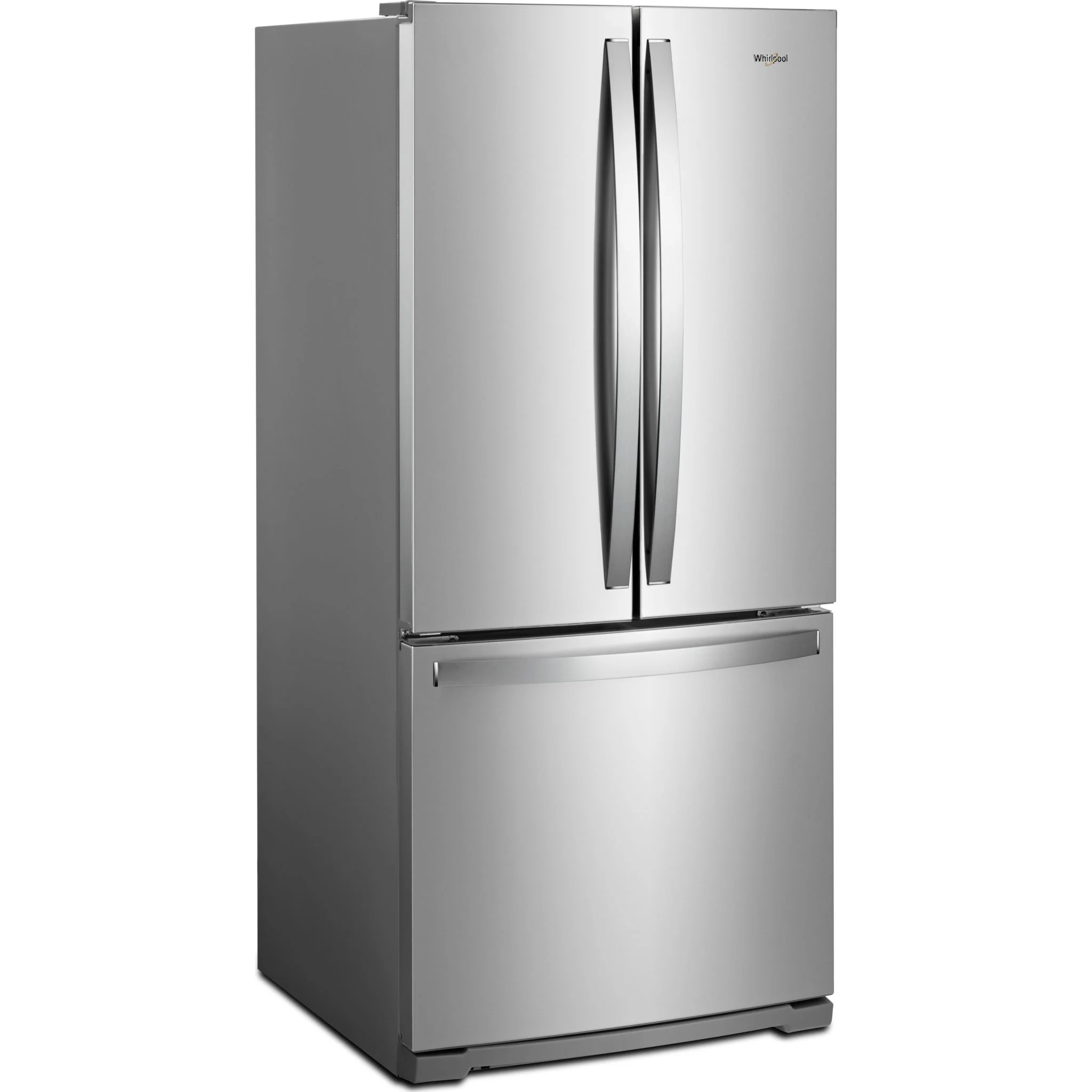 Whirlpool 30-inch Wide French Door Refrigerator - 20 cu. ft. -Fingerprint Resistant Stainless Steel (WRF560SFHZ) - Image 2