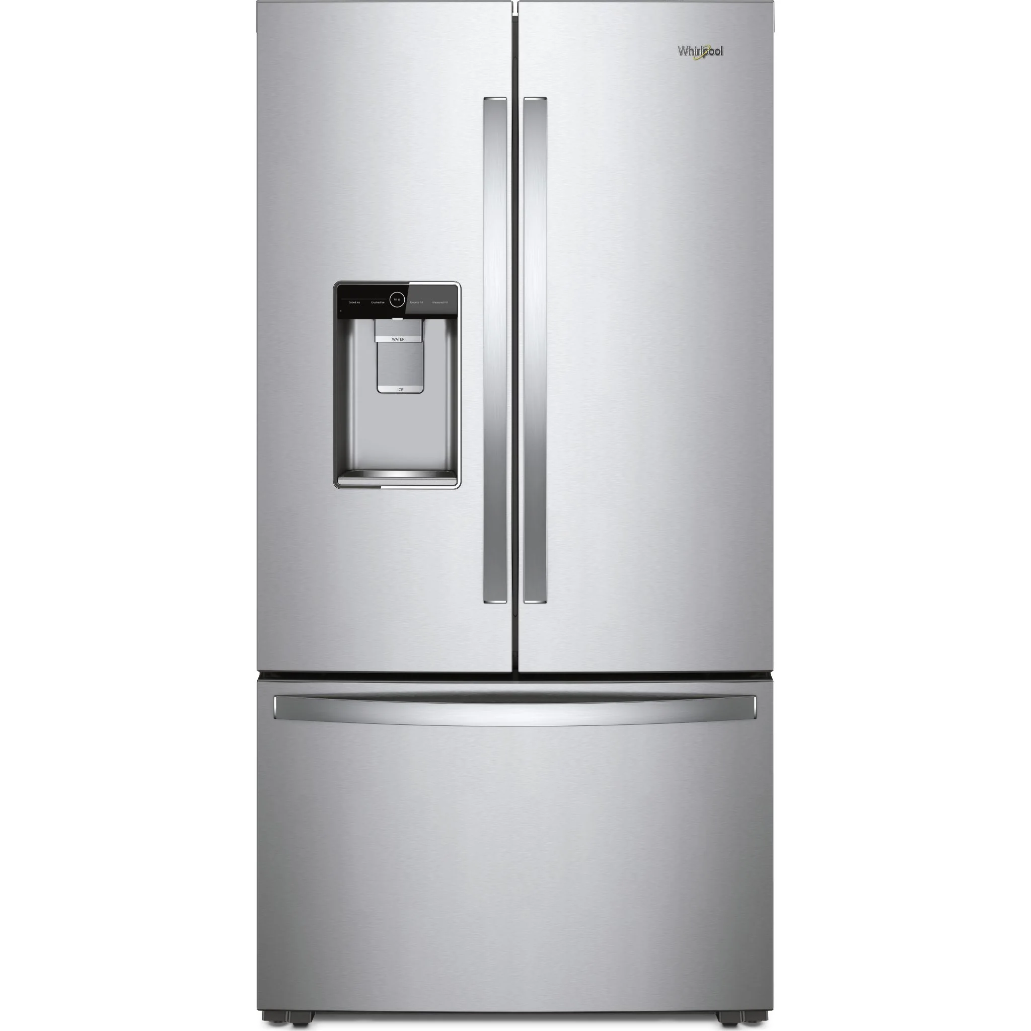 Whirlpool 36" Wide Counter Depth French Door Refrigerator - 24 cu. ft. (WRF954CIHZ)