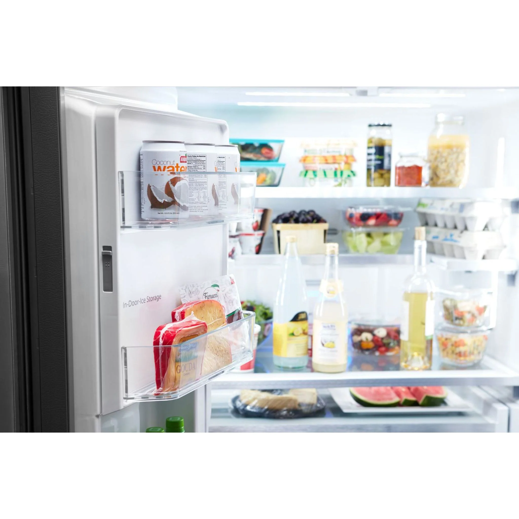 Whirlpool 36" Wide Counter Depth French Door Refrigerator - 24 cu. ft. (WRF954CIHZ) - Image 11