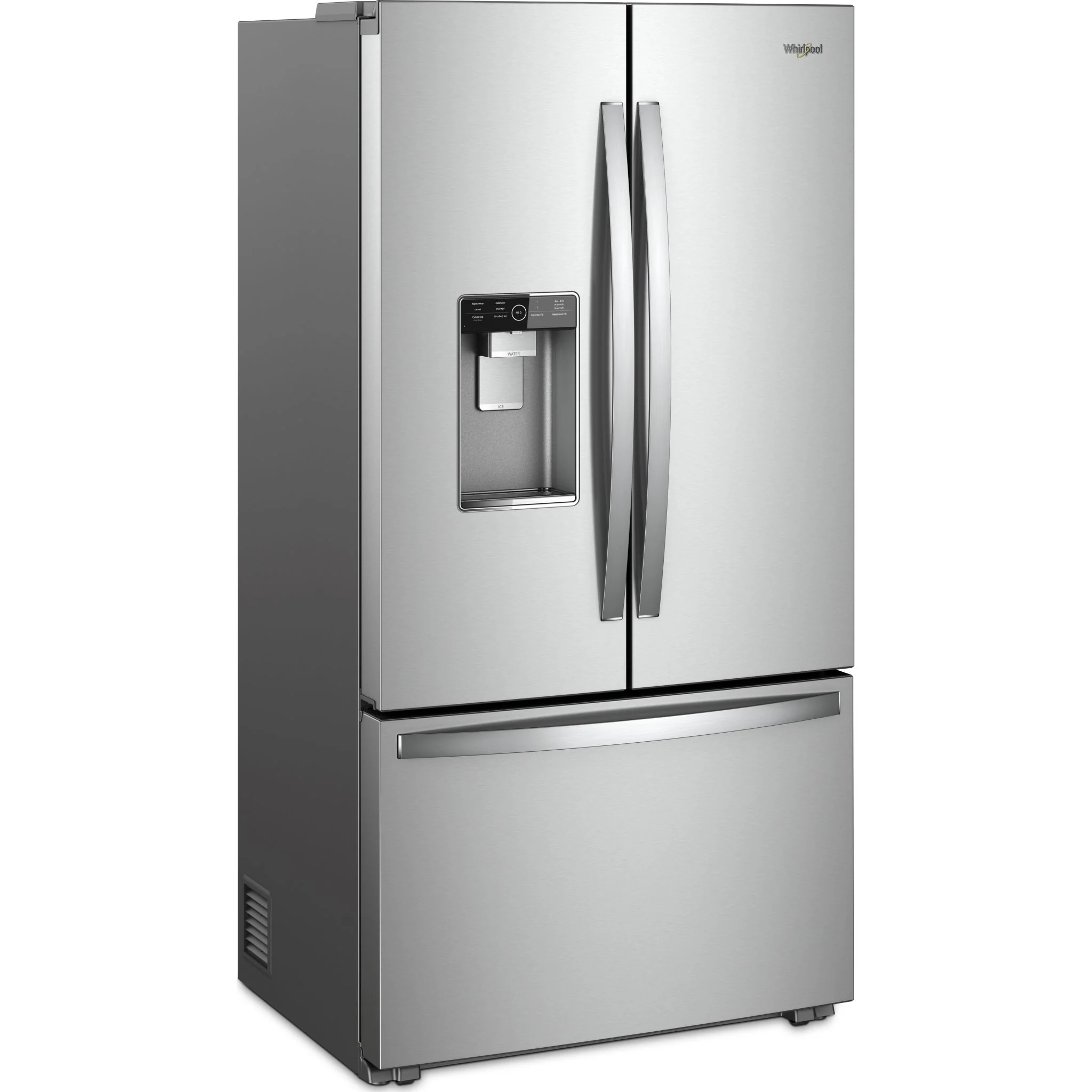 Whirlpool 36" Wide Counter Depth French Door Refrigerator - 24 cu. ft. (WRF954CIHZ) - Image 2