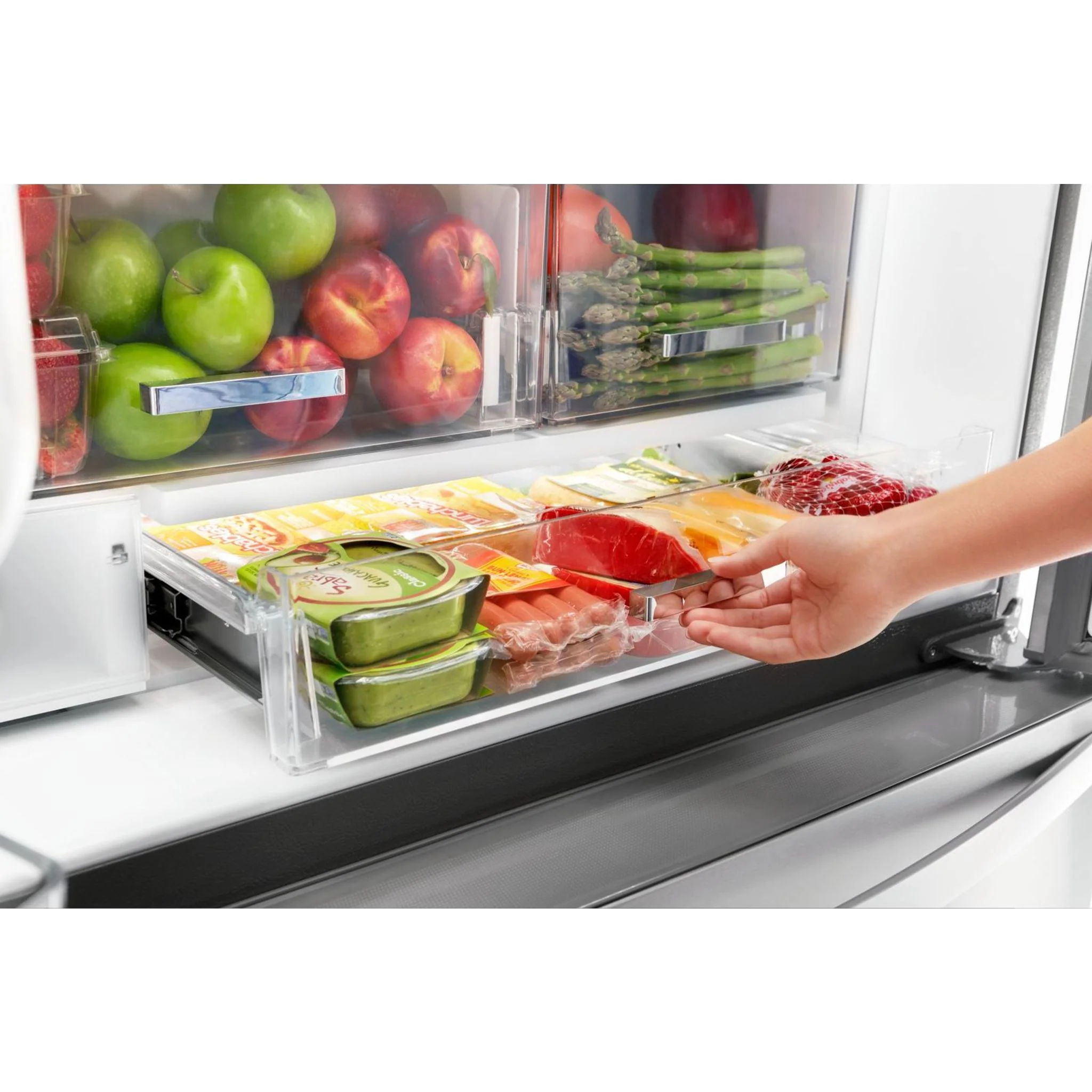 Whirlpool 36" Wide Counter Depth French Door Refrigerator - 24 cu. ft. (WRF954CIHZ) - Image 22