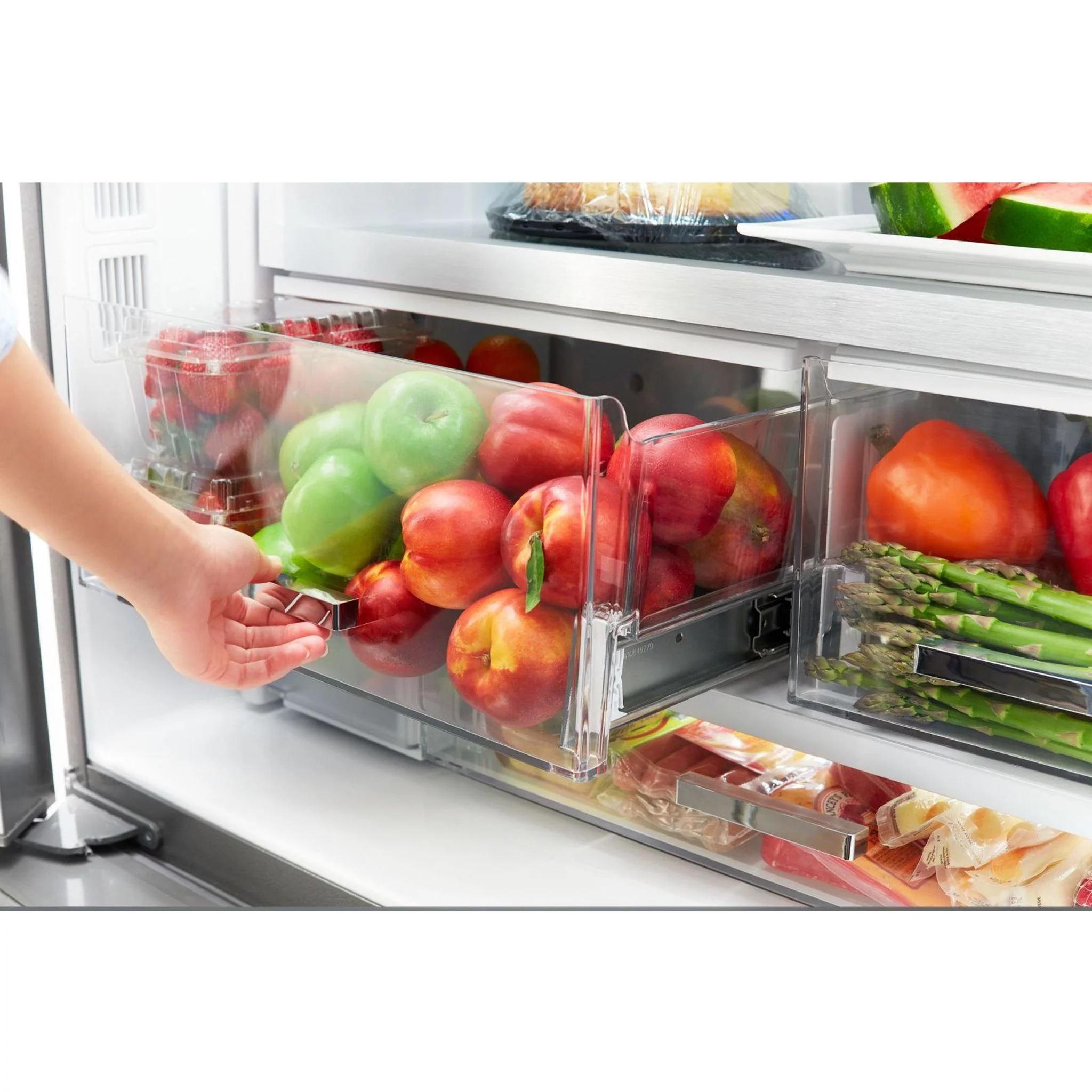 Whirlpool 36" Wide Counter Depth French Door Refrigerator - 24 cu. ft. (WRF954CIHZ) - Image 24