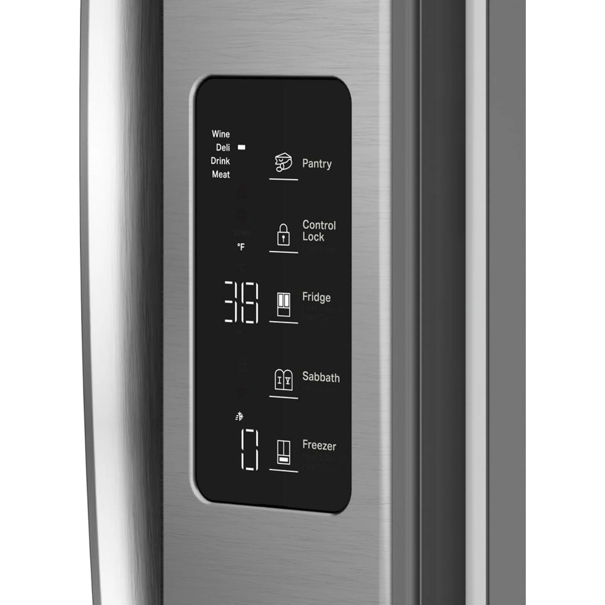 Whirlpool 36-inch Wide True Counter Depth 3-Door French Door Refrigerator - 24 cu. ft. - White (WRFC3036RW) - Image 9