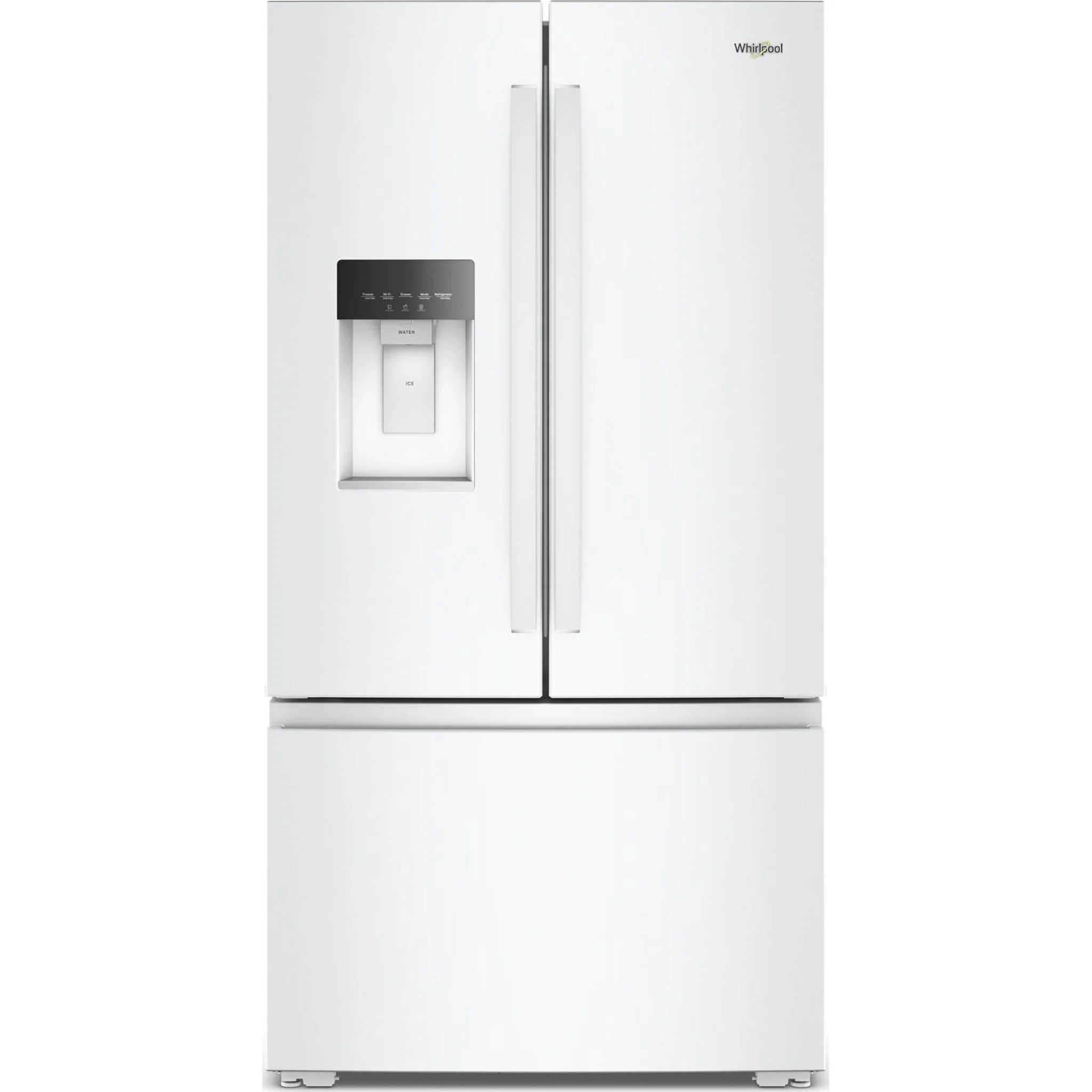 Whirlpool 36-inch Wide True Counter Depth 3-Door French Door Refrigerator - 23.4 cu. ft. - White (WRFC5036RW)