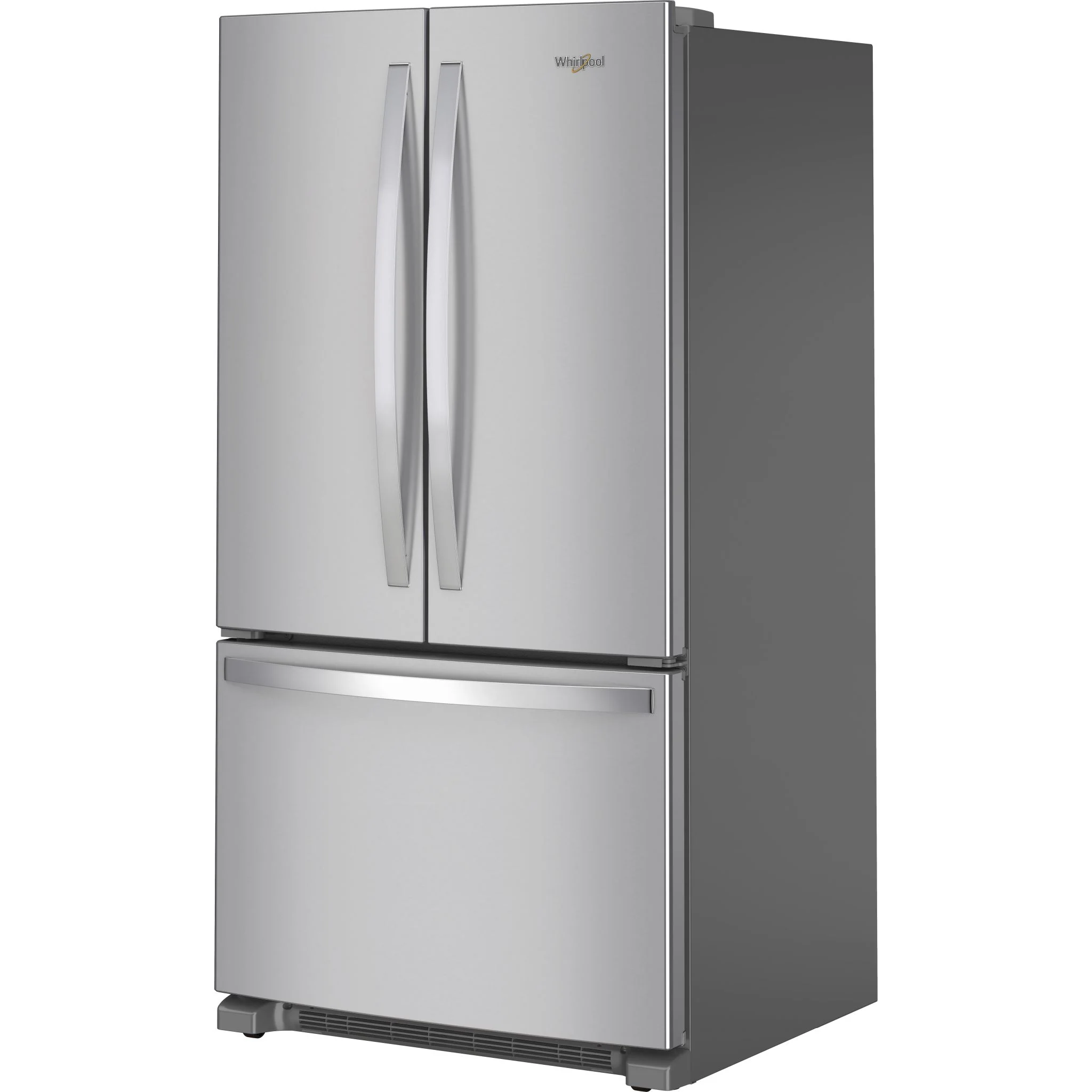 Whirlpool Full-Depth French Door Bottom Mount Refrigerator - Stainless Steel (WRFF3036RZ) - Image 3