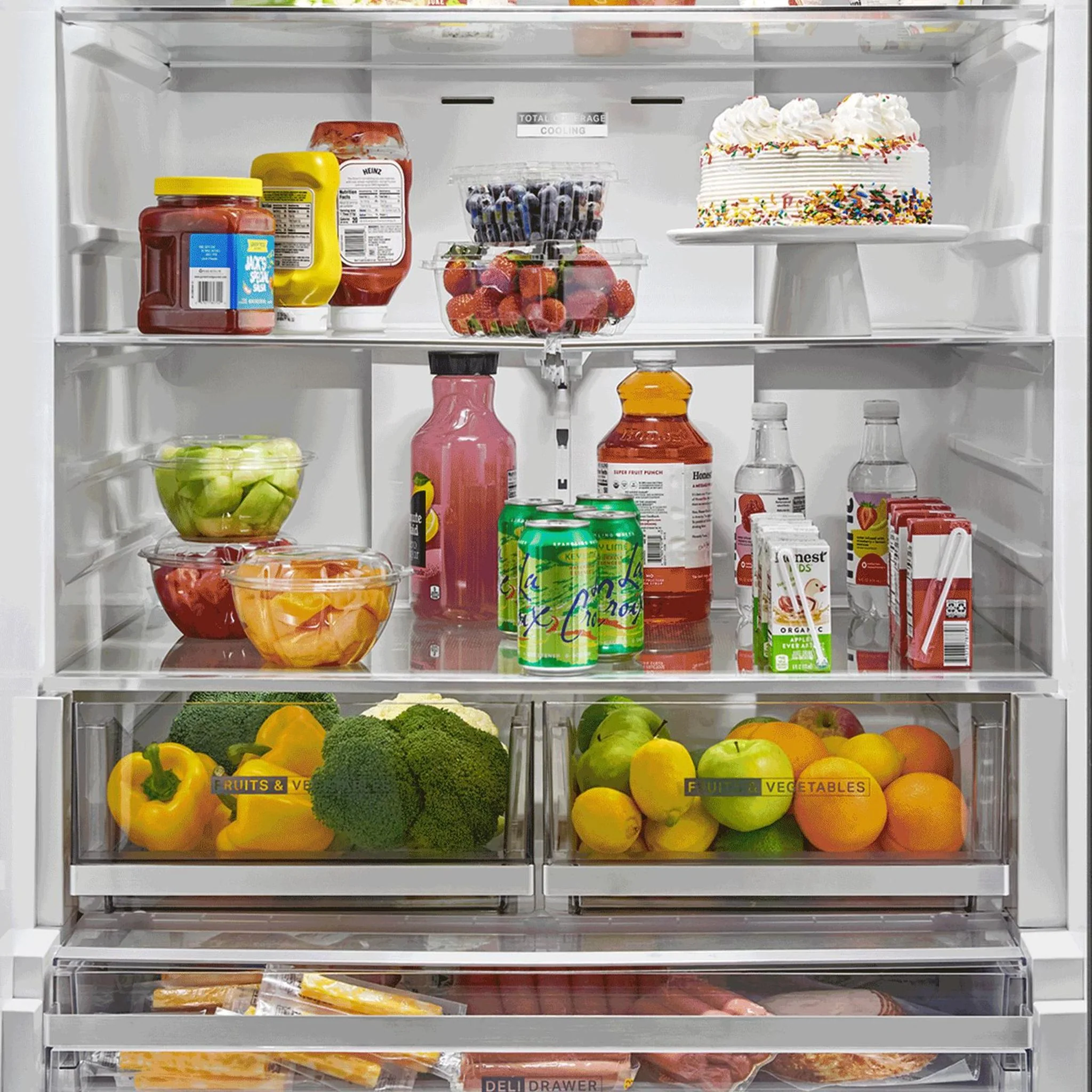 Whirlpool 36-Inch French Door Refrigerator with Interior Water Dispenser - 31 cu. ft. -Black (WRFF3336SB) - Image 15