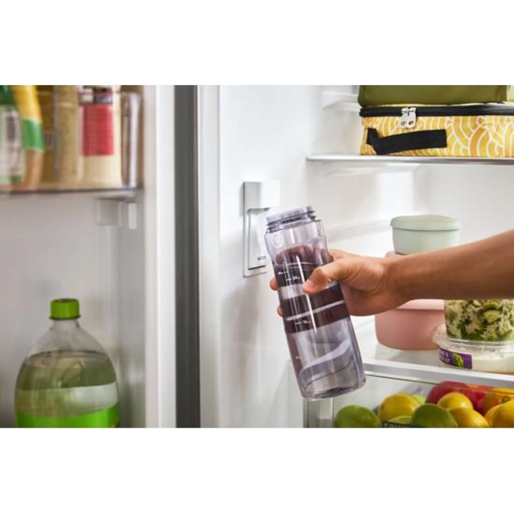 Whirlpool 36-Inch French Door Refrigerator with Interior Water Dispenser - 31 cu. ft. -Black (WRFF3336SB) - Image 22