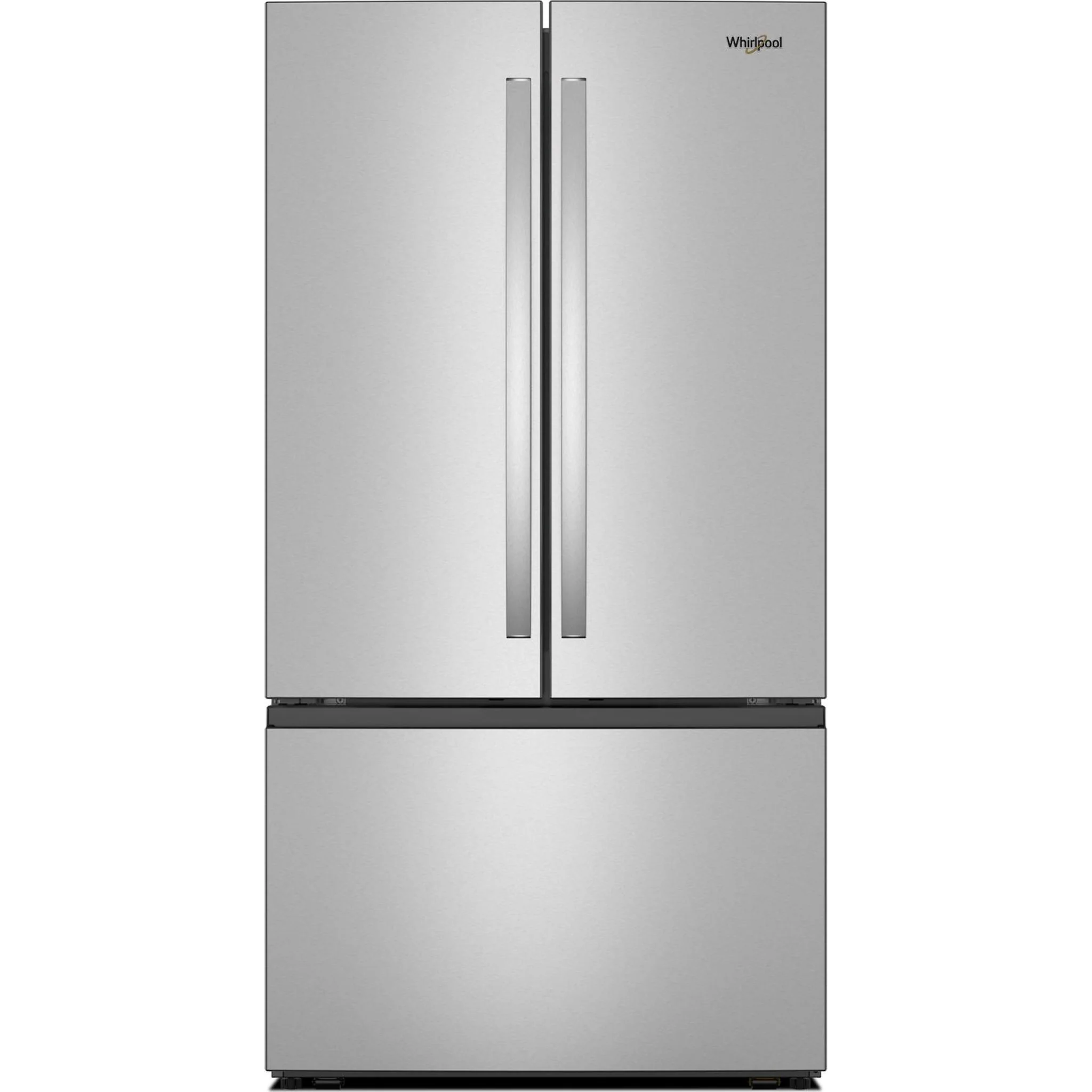 Whirlpool 36-Inch French Door Refrigerator with Interior Water Dispenser - 31 cu. ft. -Fingerprint Resistant Stainless Steel (WRFF3336SZ)