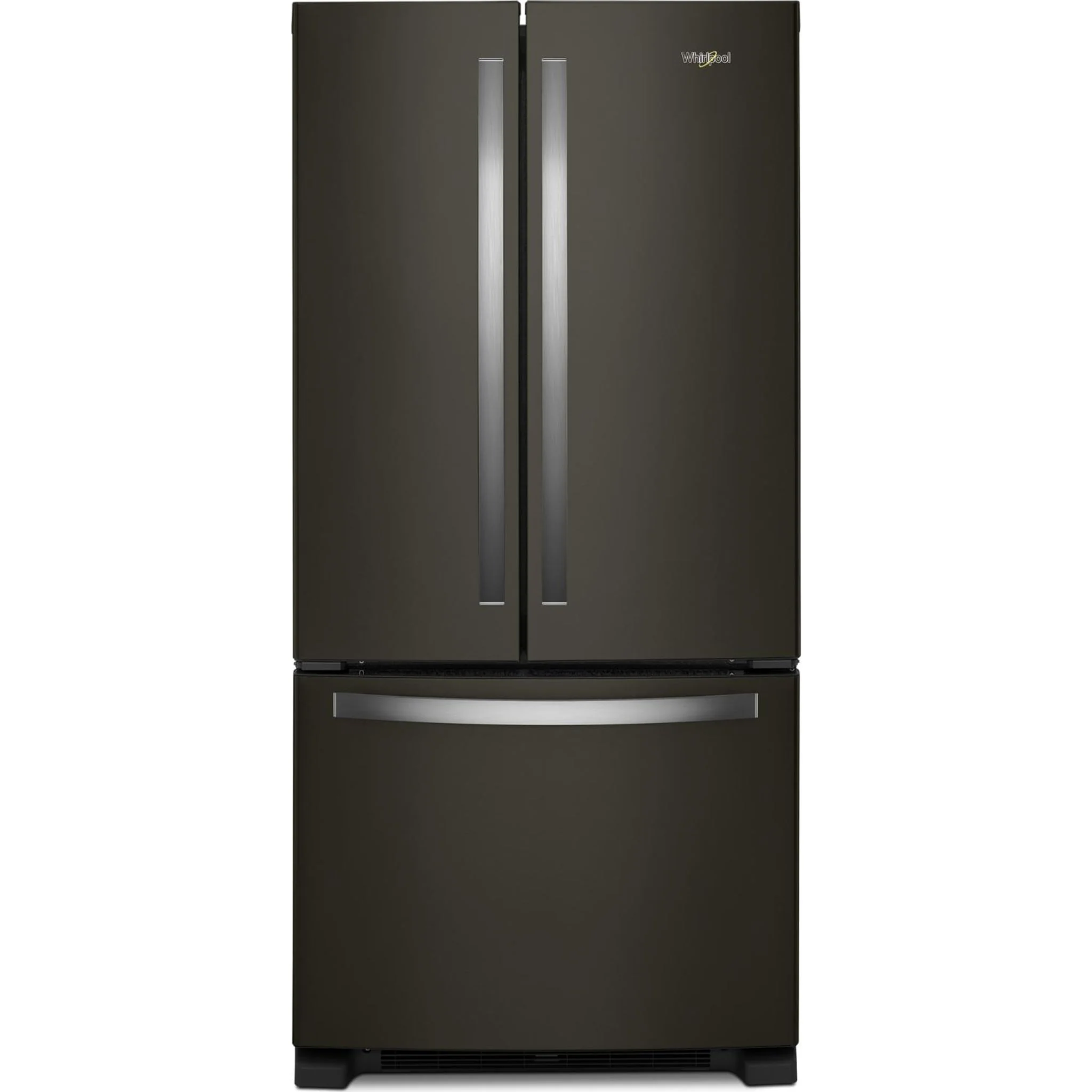 Whirlpool 33-inch Wide French Door Refrigerator - 22 cu. ft. -Black Stainless (WRFF5333PV)