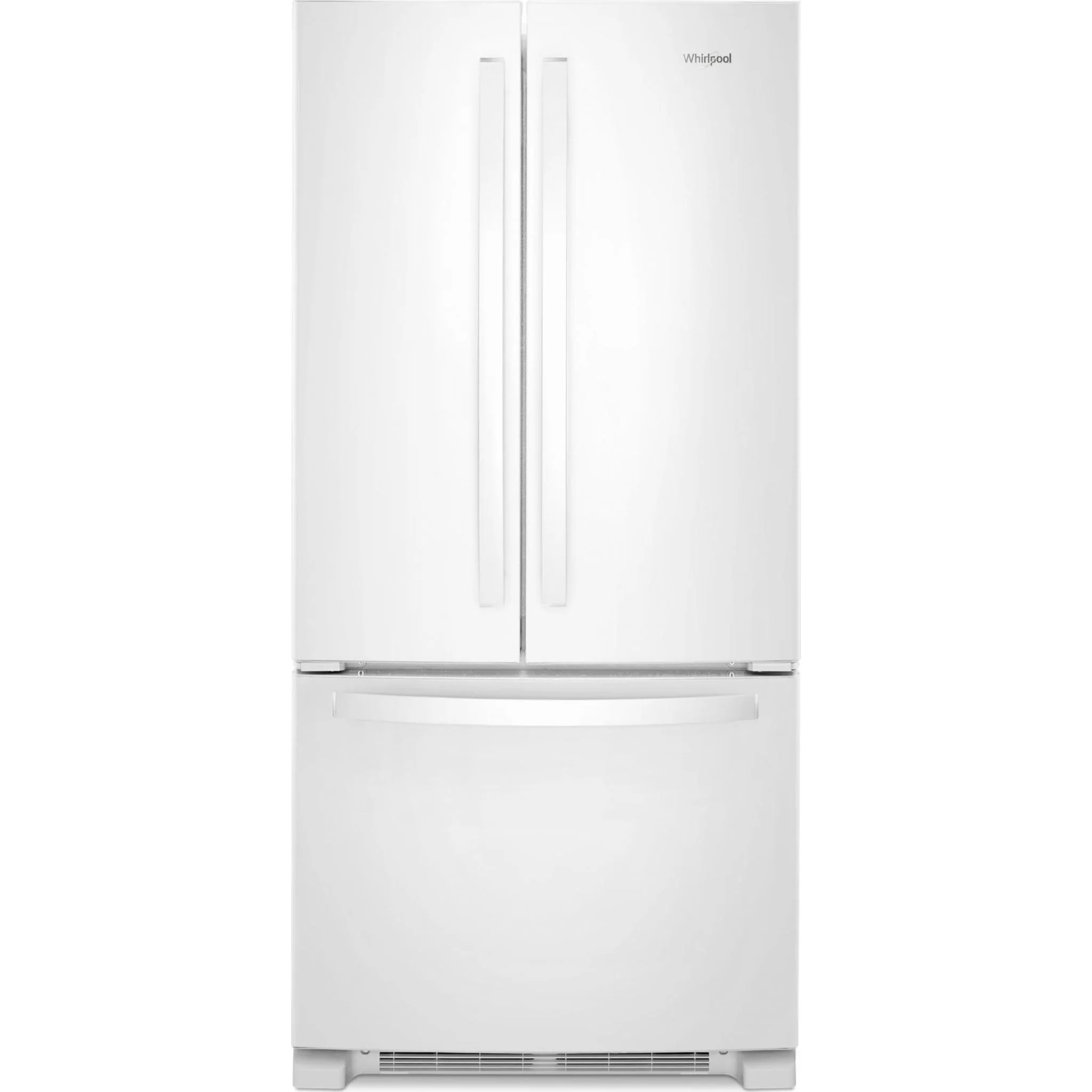 Whirlpool 33-inch Wide French Door Refrigerator - 22 cu. ft. -White (WRFF5333PW)
