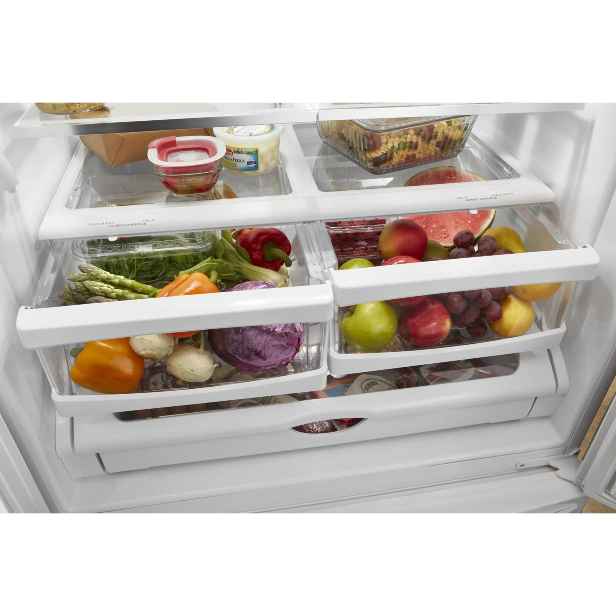 Whirlpool 33-inch Wide French Door Refrigerator - 22 cu. ft. -White (WRFF5333PW) - Image 9