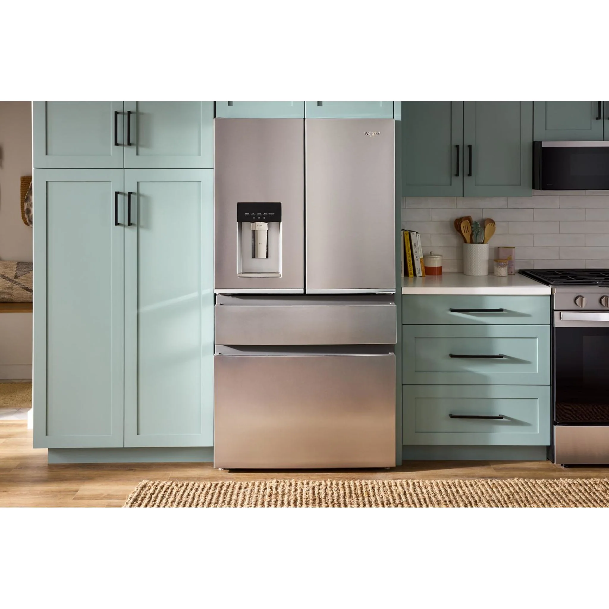 Whirlpool 36-inch Wide True Counter Depth 4-Door French Door Refrigerator - 22 cu. ft. -Fingerprint-Resistant Stainless Finish (WRMC7036RZ) - Image 19