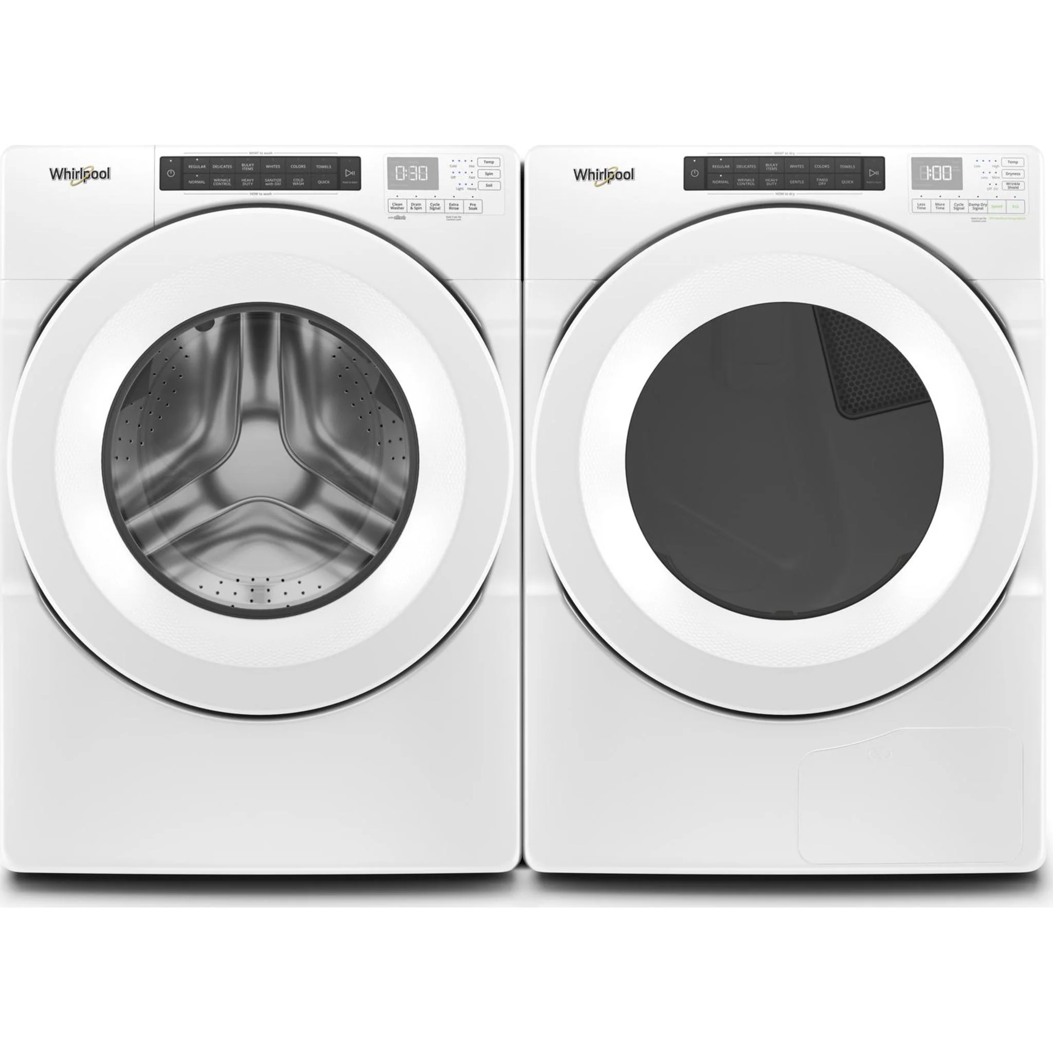 Whirlpool Front Load Pair (WFW560CHW-YWHD560CHW )