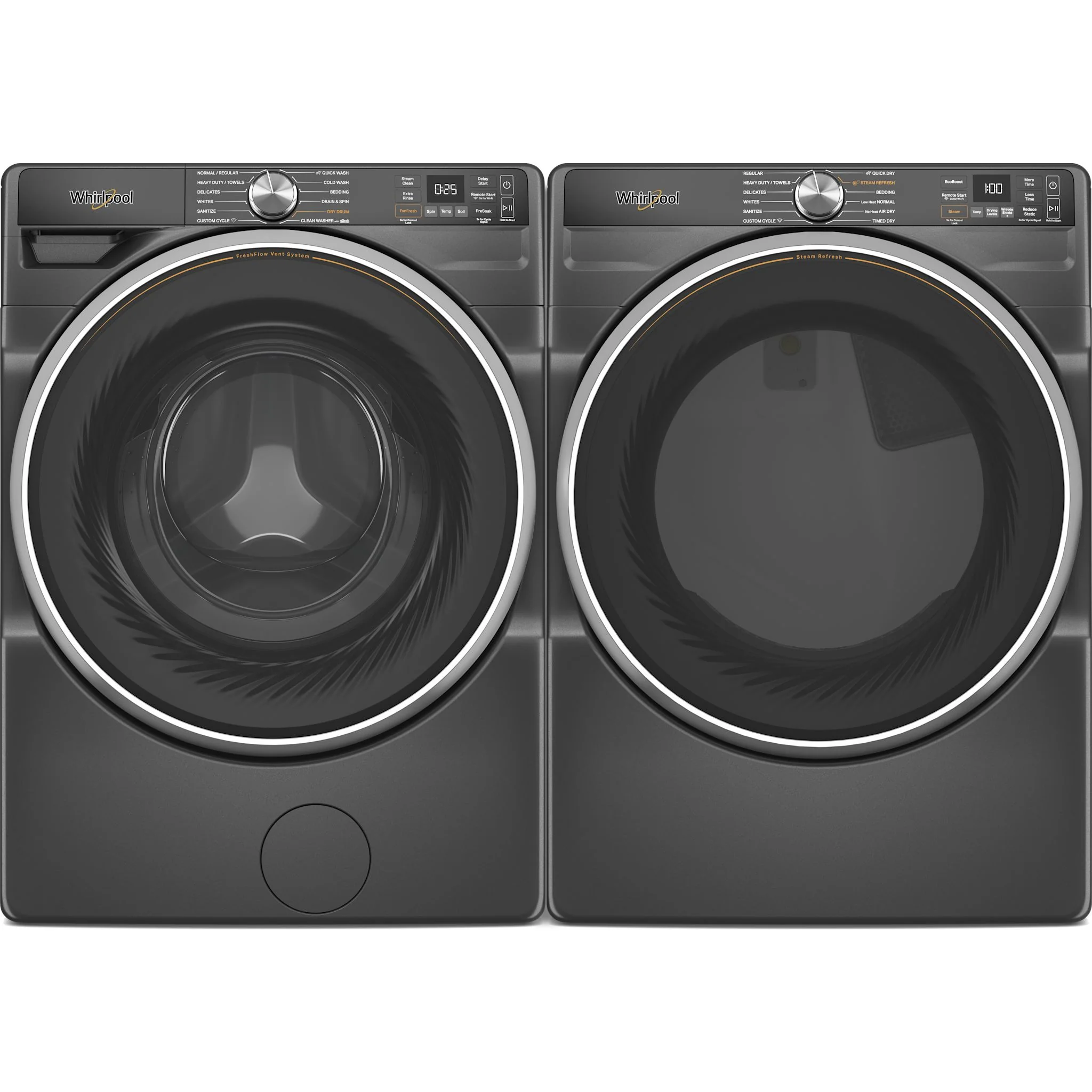Whirlpool Front Load Pair (WFW6720RU-WGD6720RU )