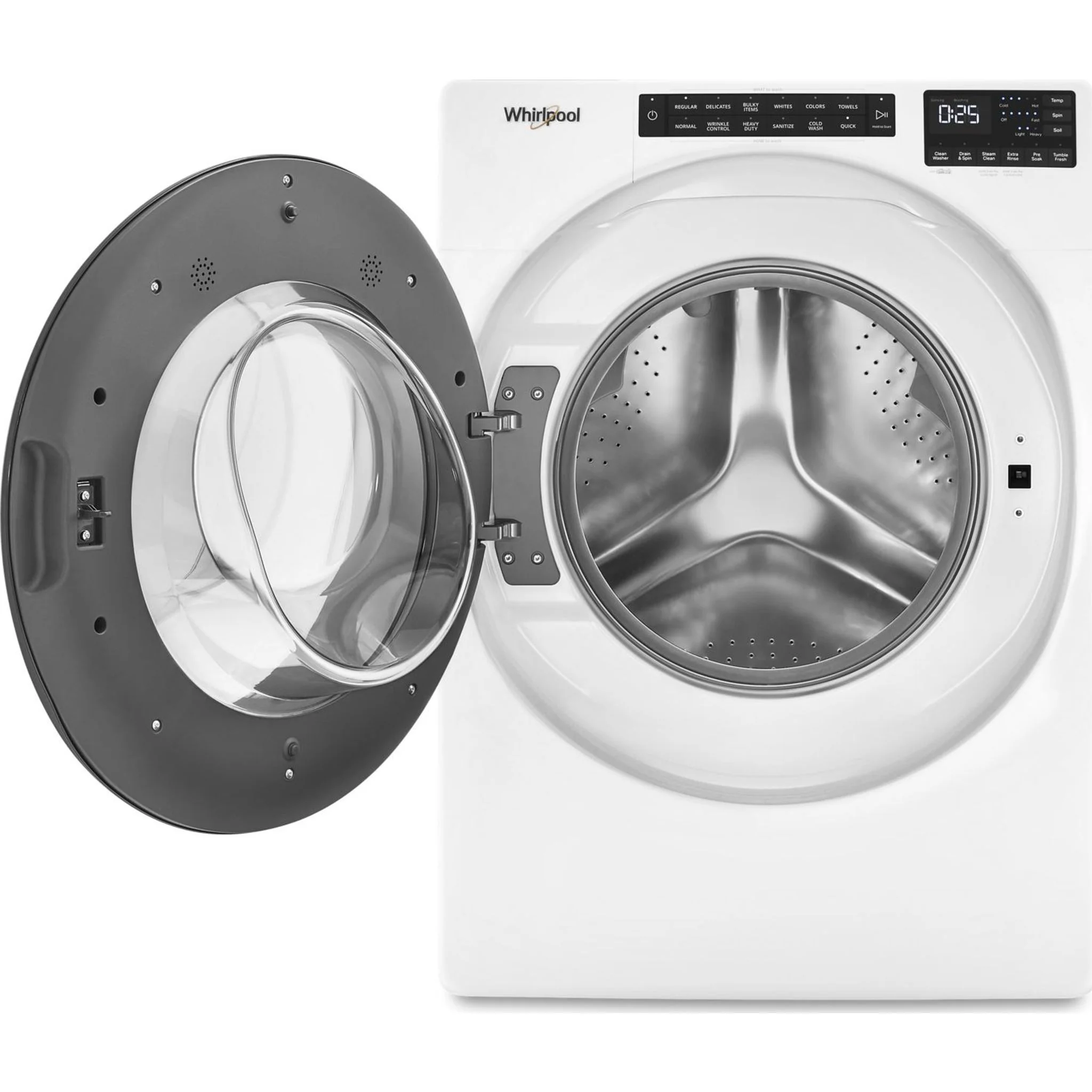 Whirlpool 5.2 cu. ft. I.E.C. Front Load Washer with Quick Wash Cycle (WFW5605MW) - Image 2