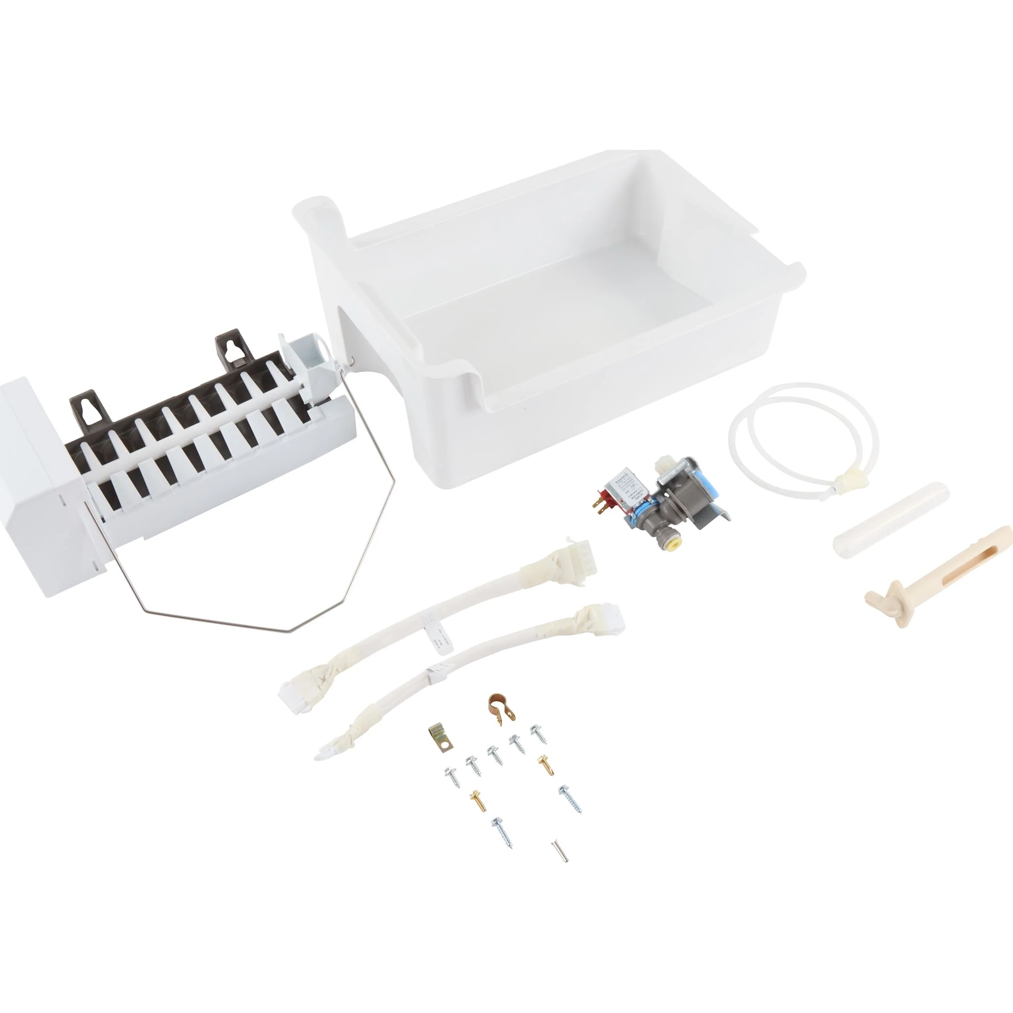 Whirlpool Ice Maker Kit for Bottom Mount Refrigerator -White (W11519080)
