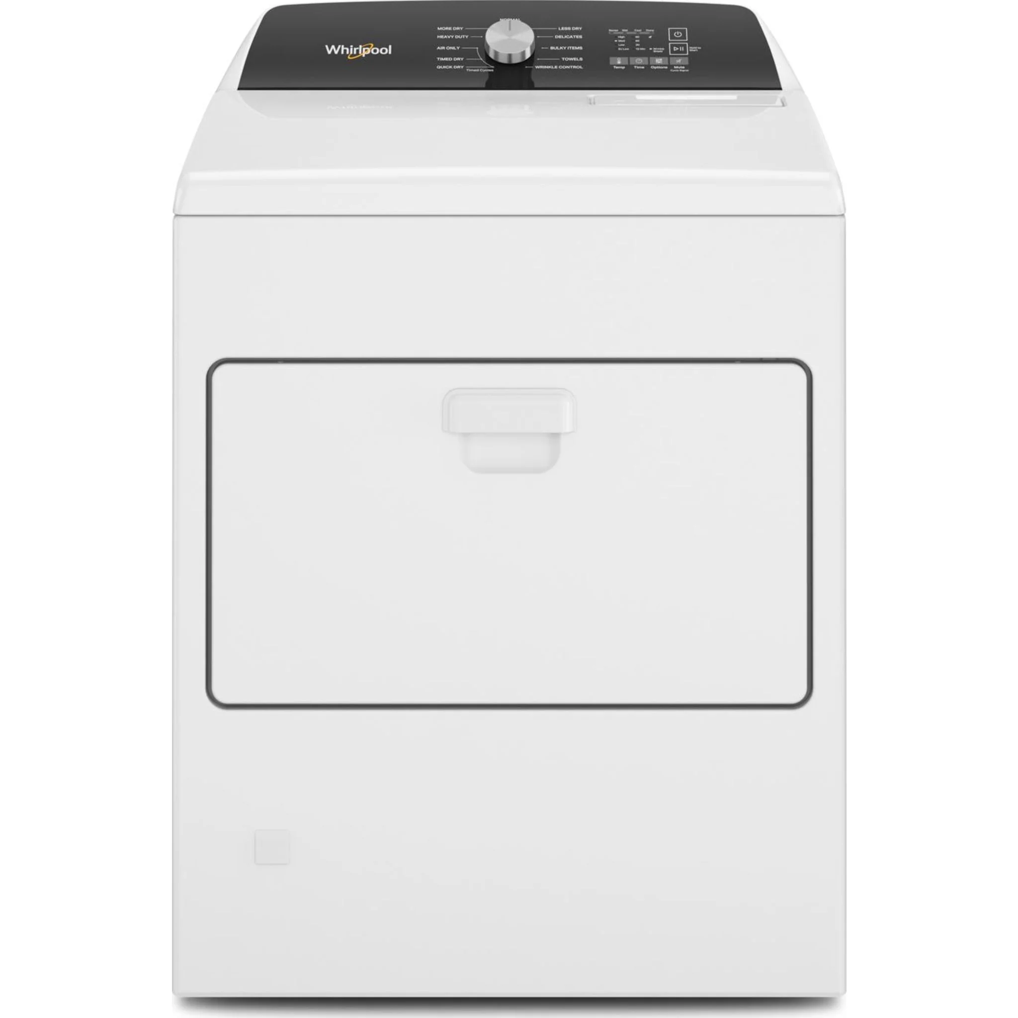 Whirlpool 7.0 Cu. Ft. Top Load Gas Moisture Sensing Dryer -White (WGD5010LW)
