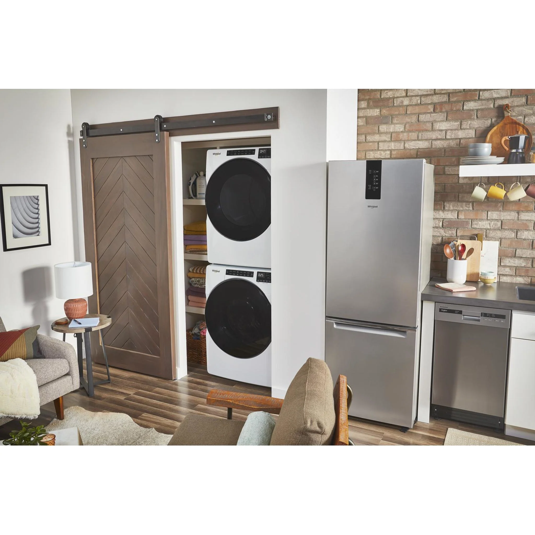 Whirlpool 7.4 cu. ft. Gas Wrinkle Shield Dryer (WGD5605MW) - Image 5