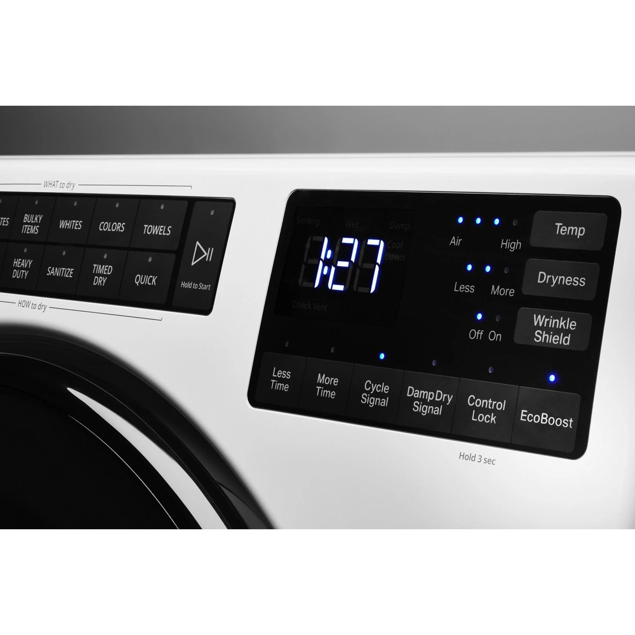 Whirlpool 7.4 cu. ft. Gas Wrinkle Shield Dryer (WGD5605MW) - Image 54