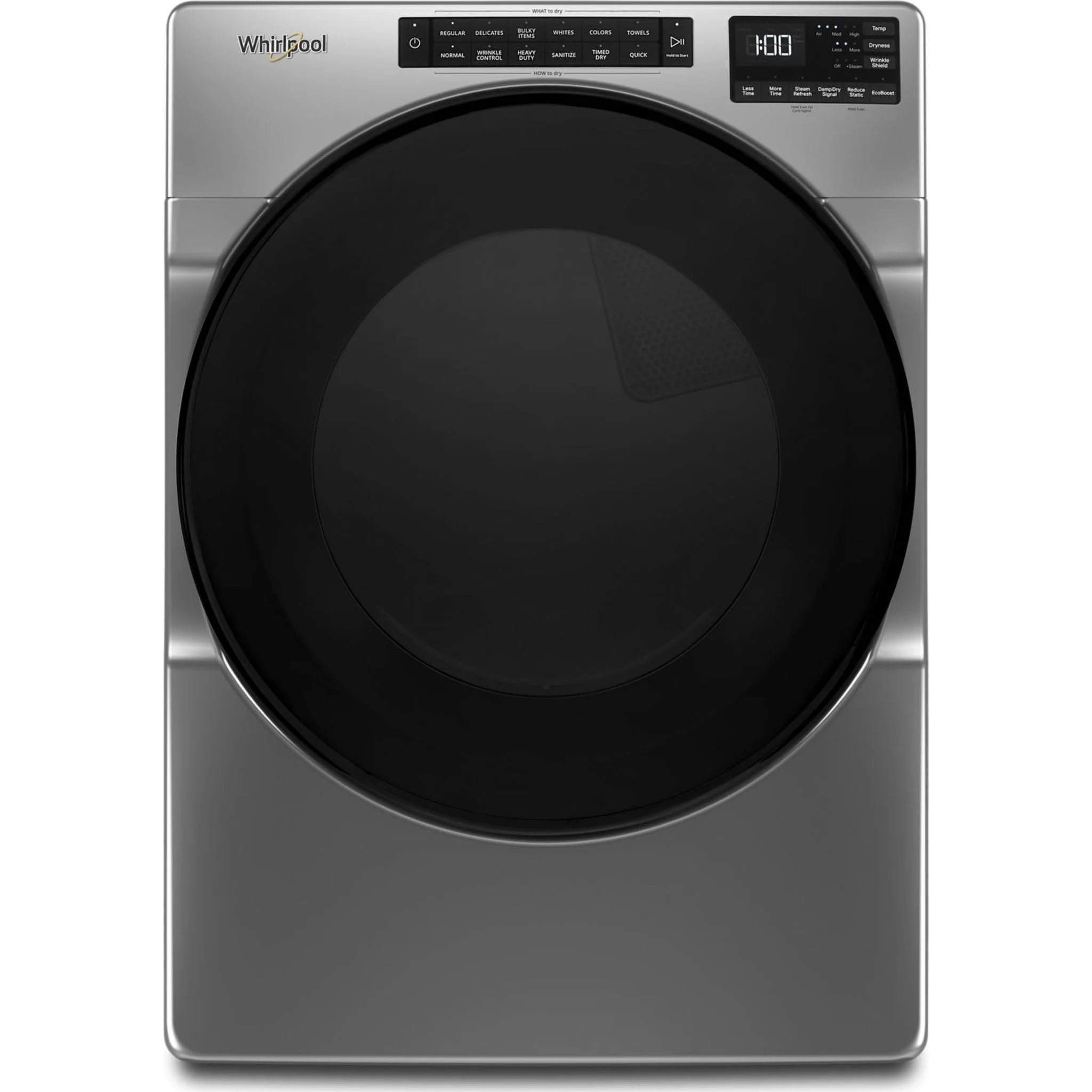 Whirlpool 7.4 cu. ft. Gas Wrinkle Shield Dryer with Steam (WGD6605MC)