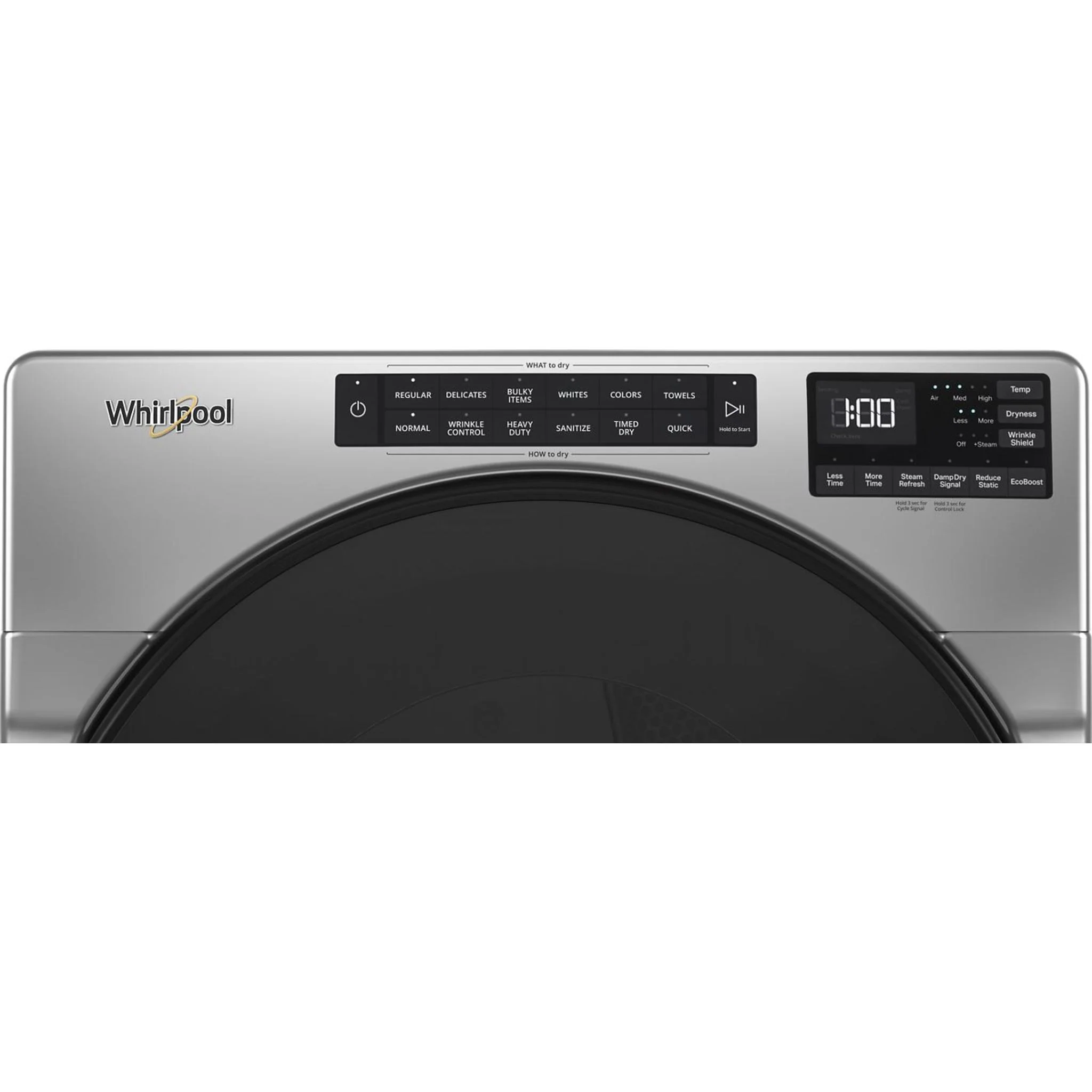 Whirlpool 7.4 cu. ft. Gas Wrinkle Shield Dryer with Steam (WGD6605MC) - Image 2