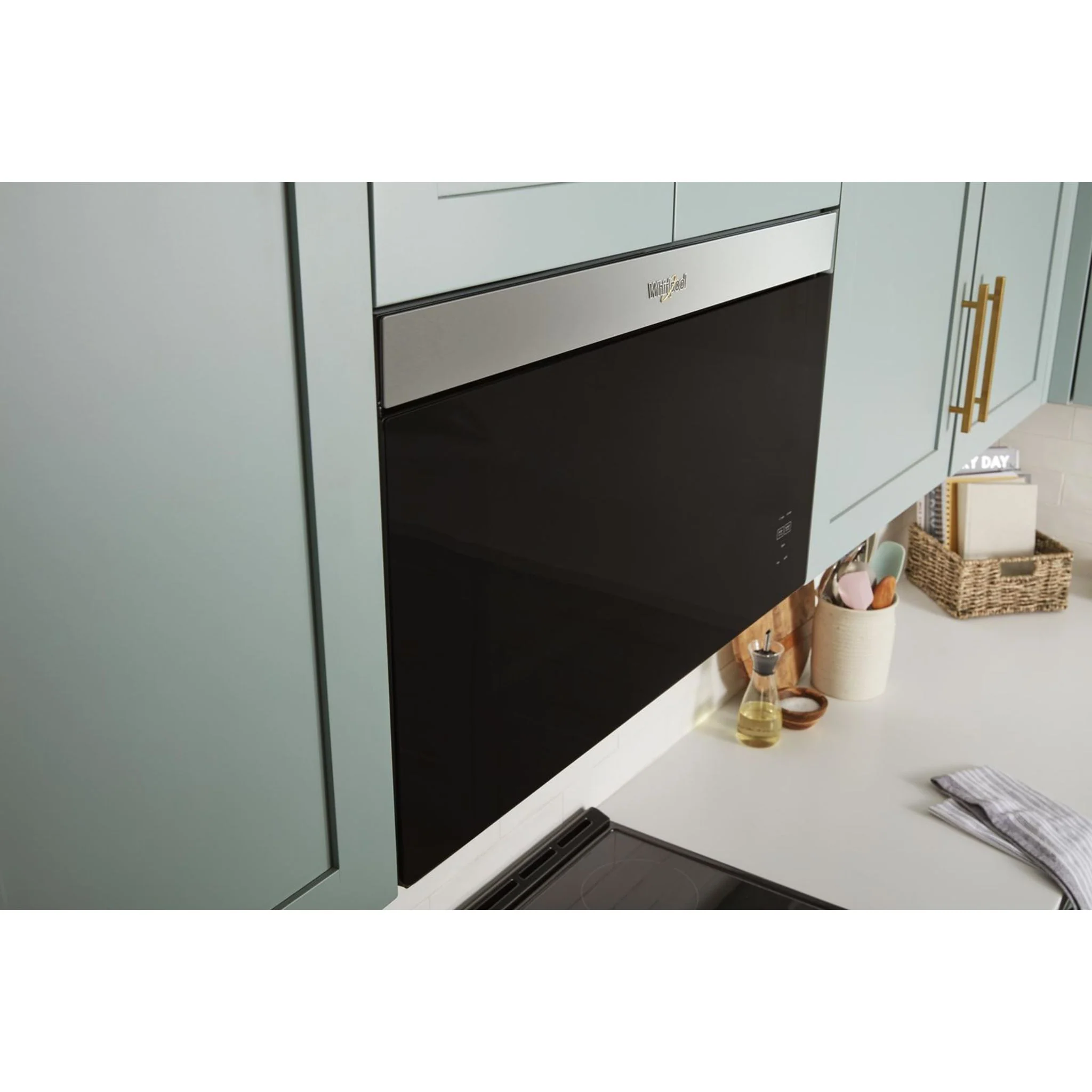 Whirlpool Flush Mount Over-the-Range Microwave with Turntable-Free Design -Black Stainless (YWMMF5930PV) - Image 19