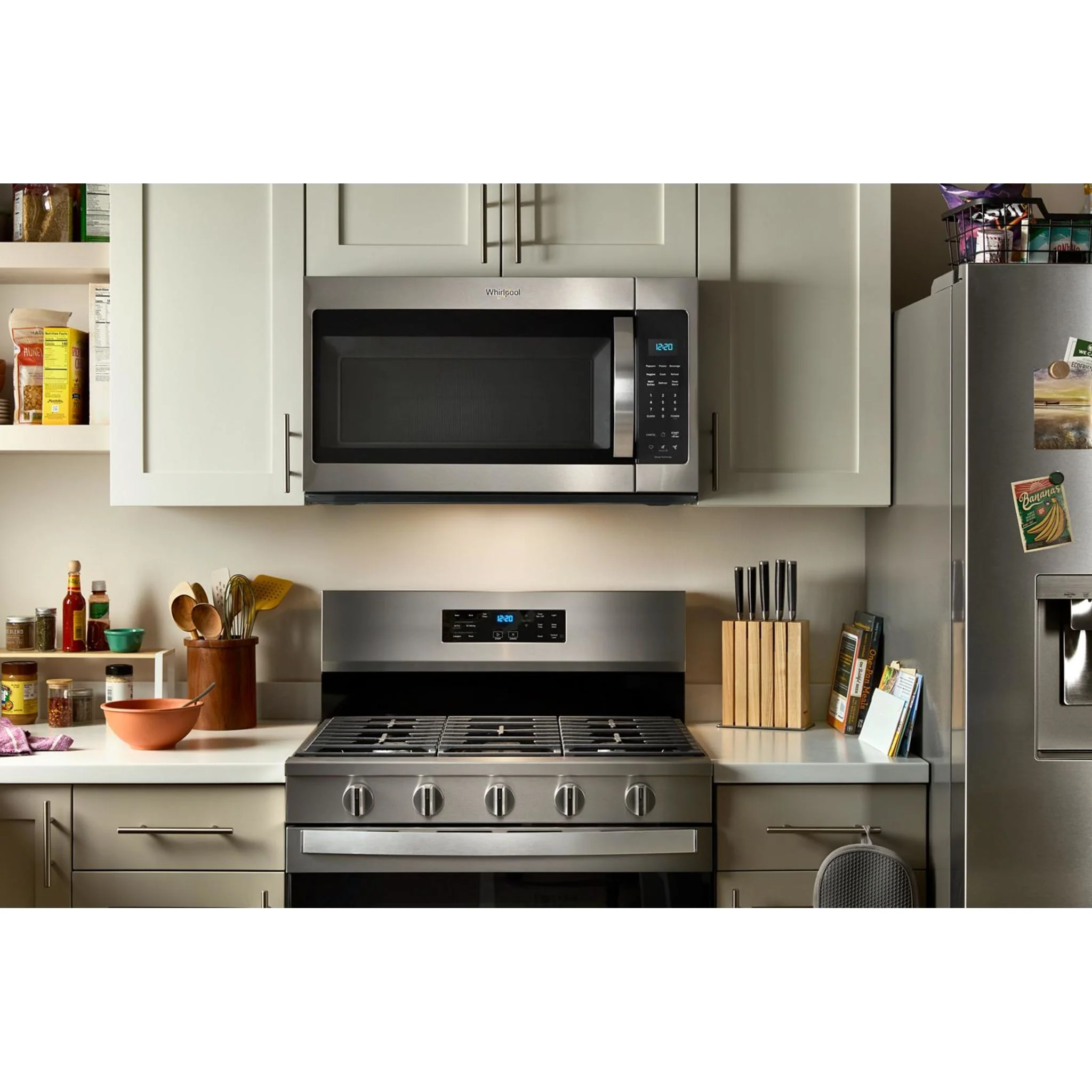 Whirlpool 1.9 cu ft. Over the Range Microwave with Sensor Cooking Technology - 900 Watts - White (YWMMS3230SW) - Image 6