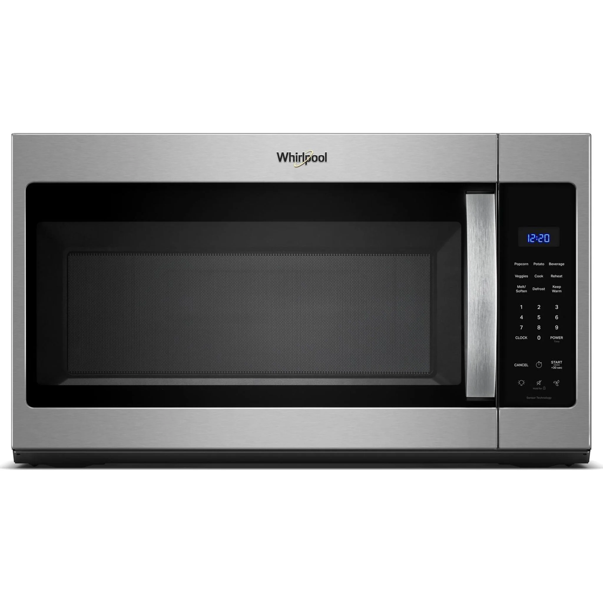 Whirlpool 1.9 cu ft. Over the Range Microwave with Sensor Cooking Technology - 900 Watts - Fingerprint Resistant Stainless Steel (YWMMS3230SZ)