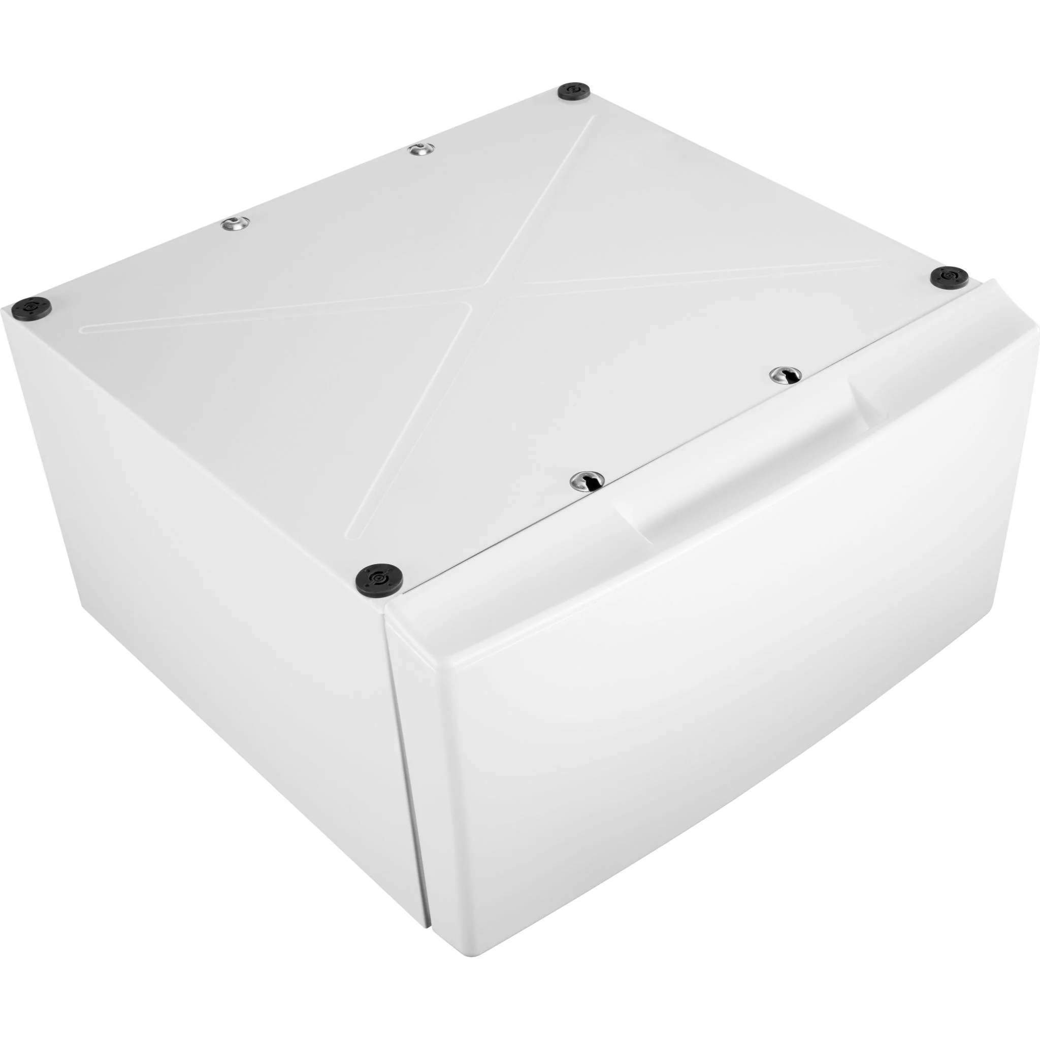 Whirlpool 15.5" (39.4 cm) Pedestal for Front Load Washer and Dryer with Storage -White (WFP2715HW)